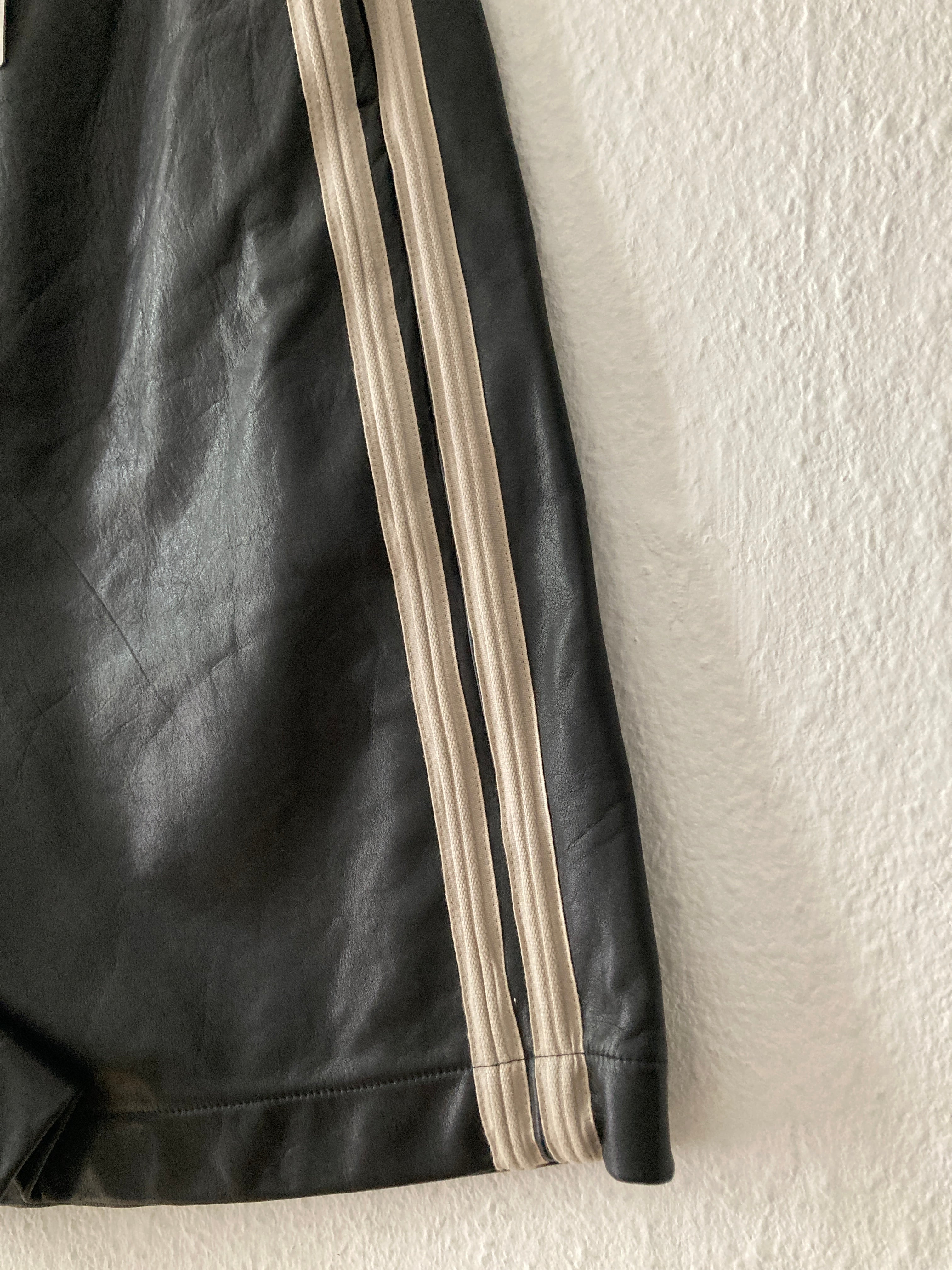 F/W 14 "MOODY" Calf Leather "Big" Shorts Rick Owens IT48/M