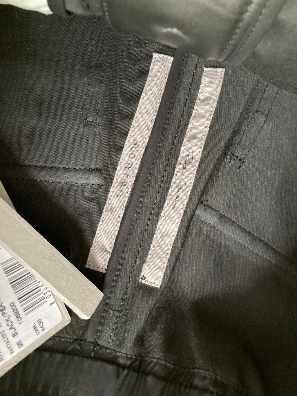 F/W 14 "MOODY" Calf Leather "Big" Shorts Rick Owens IT48/M