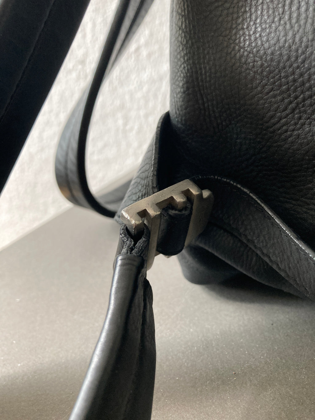 S/S 19 "BABEL" Small Calf Leather Backpack Rick Owens