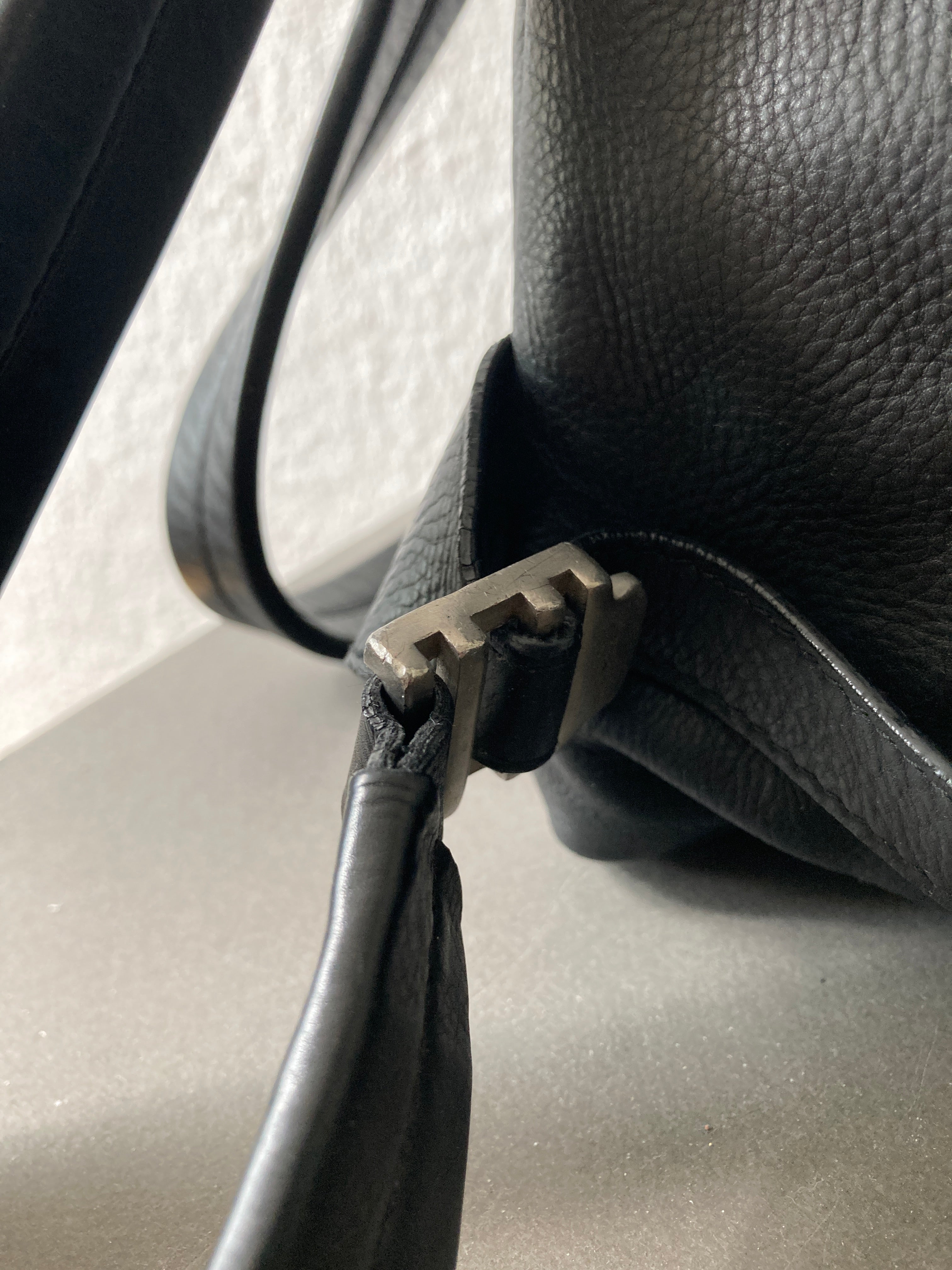 S/S 19 "BABEL" Small Calf Leather Backpack Rick Owens