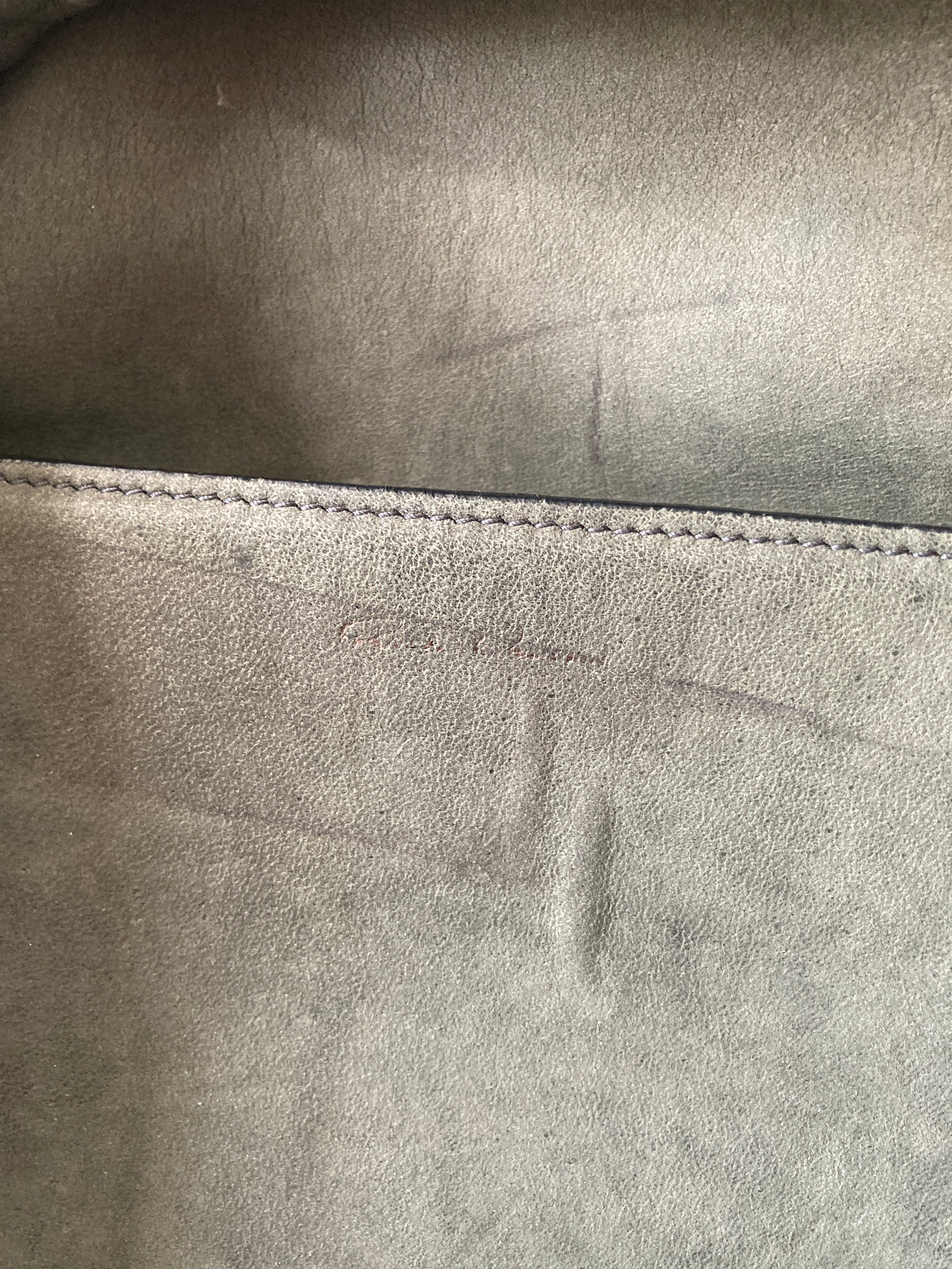 S/S 19 "BABEL" Small Calf Leather Backpack Rick Owens