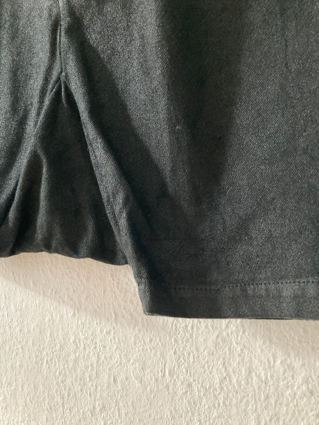 S/S 13 "ISLAND" Waxed "Black Vintage" Pod Shorts Rick Owens M