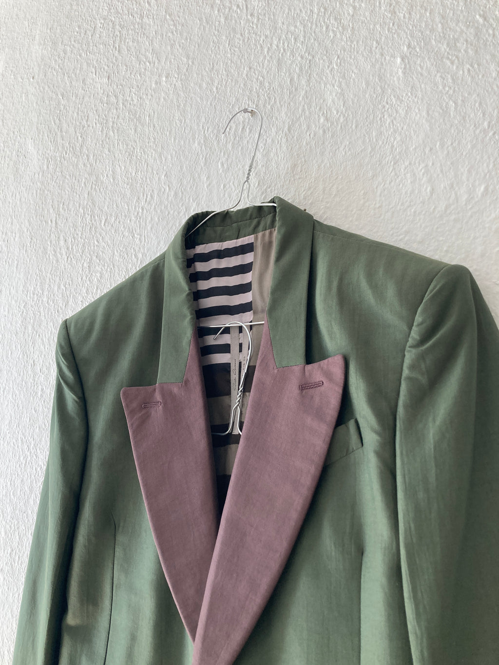 S/S 20 "TECUATL" Forest/Blood Uxmal Silk & Cotton Suit IT50