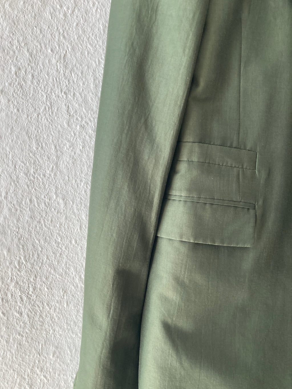 S/S 20 "TECUATL" Forest/Blood Uxmal Silk & Cotton Suit IT50