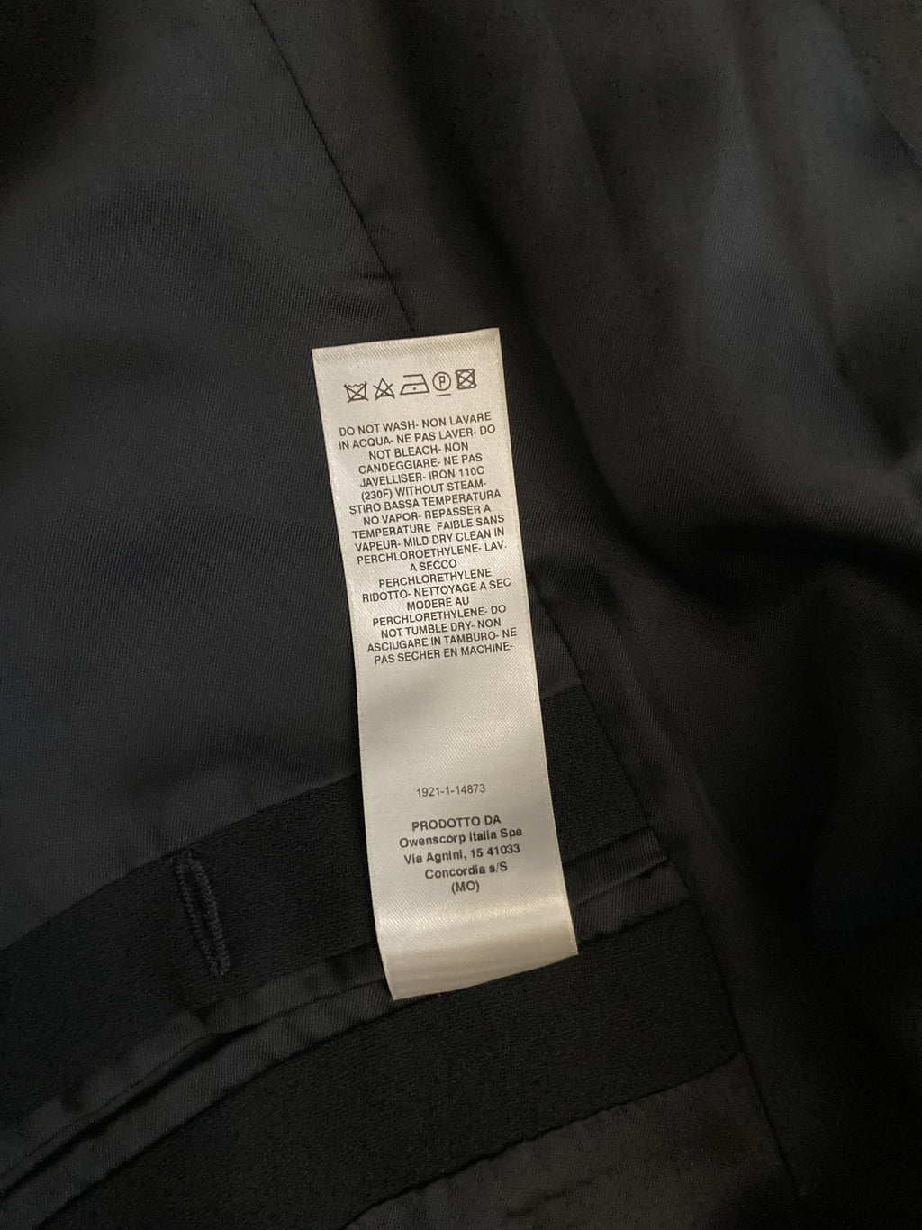 S/S 20 “TECUATL” Runway Tatlin Light Wool Blazer Rick Owens