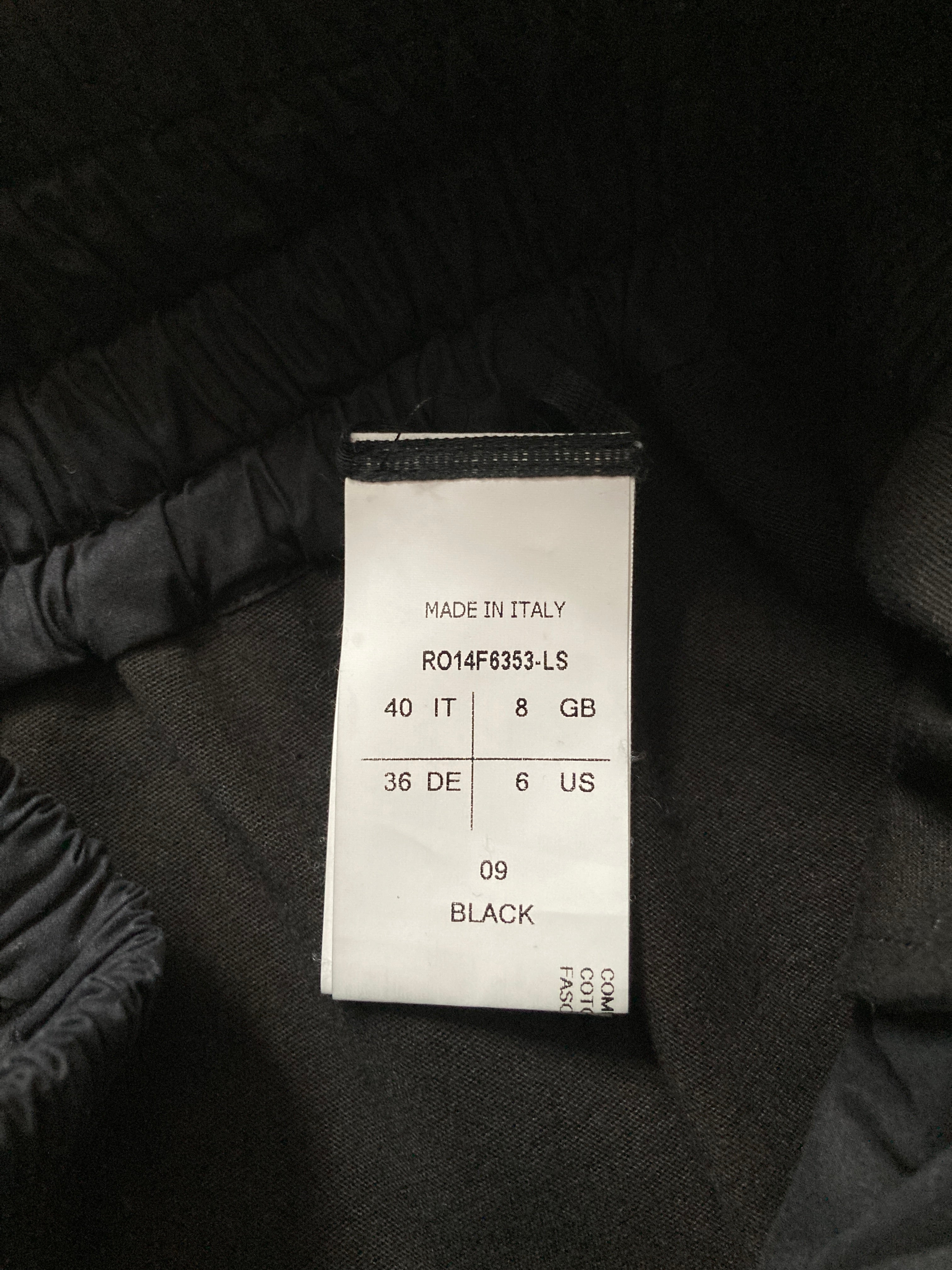 F/W 14 "MOODY" Runway Leather Boxing Shorts Rick Owens