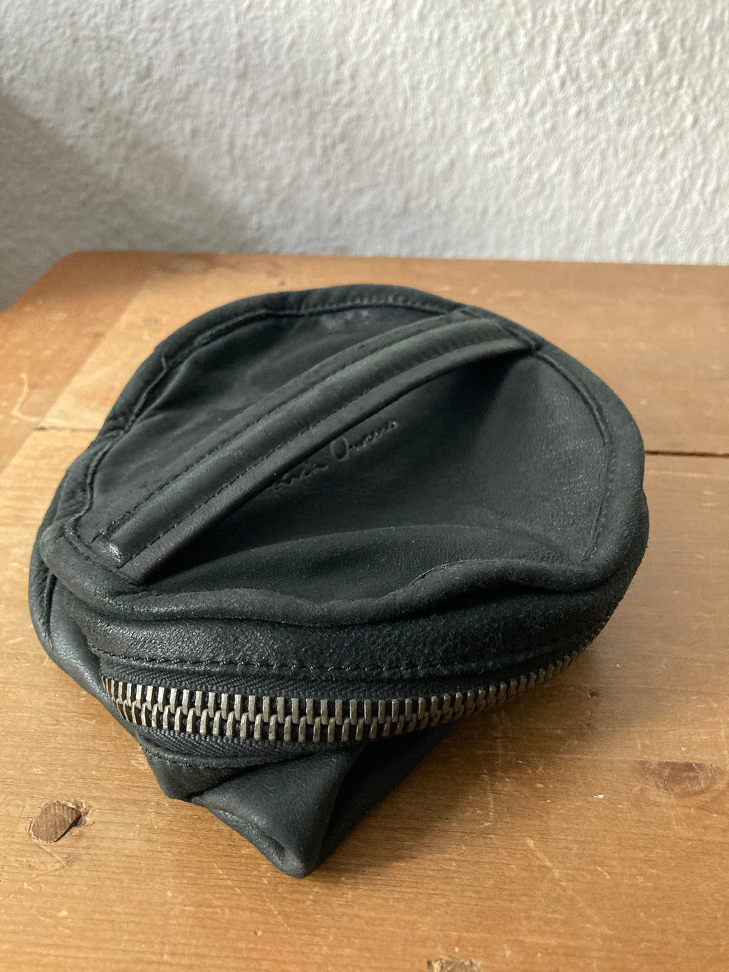 S/S 04 "CITROEN" Blistered Lamb Leather Bag in Black