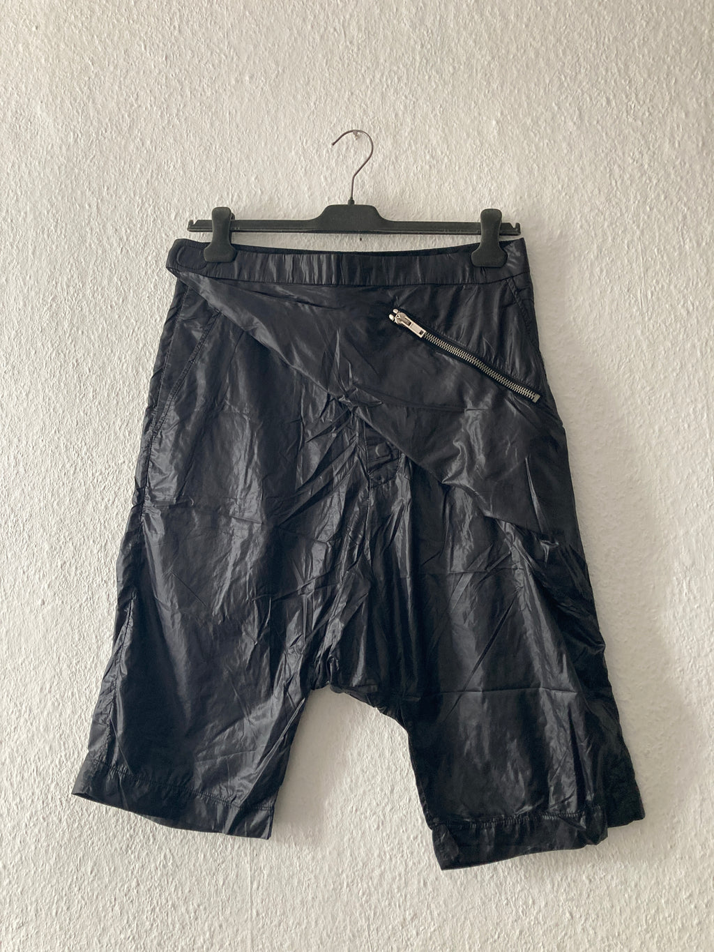 S/S 11 “ANTHEM” Lightweight Nylon Memphis Shorts in Black and Size M