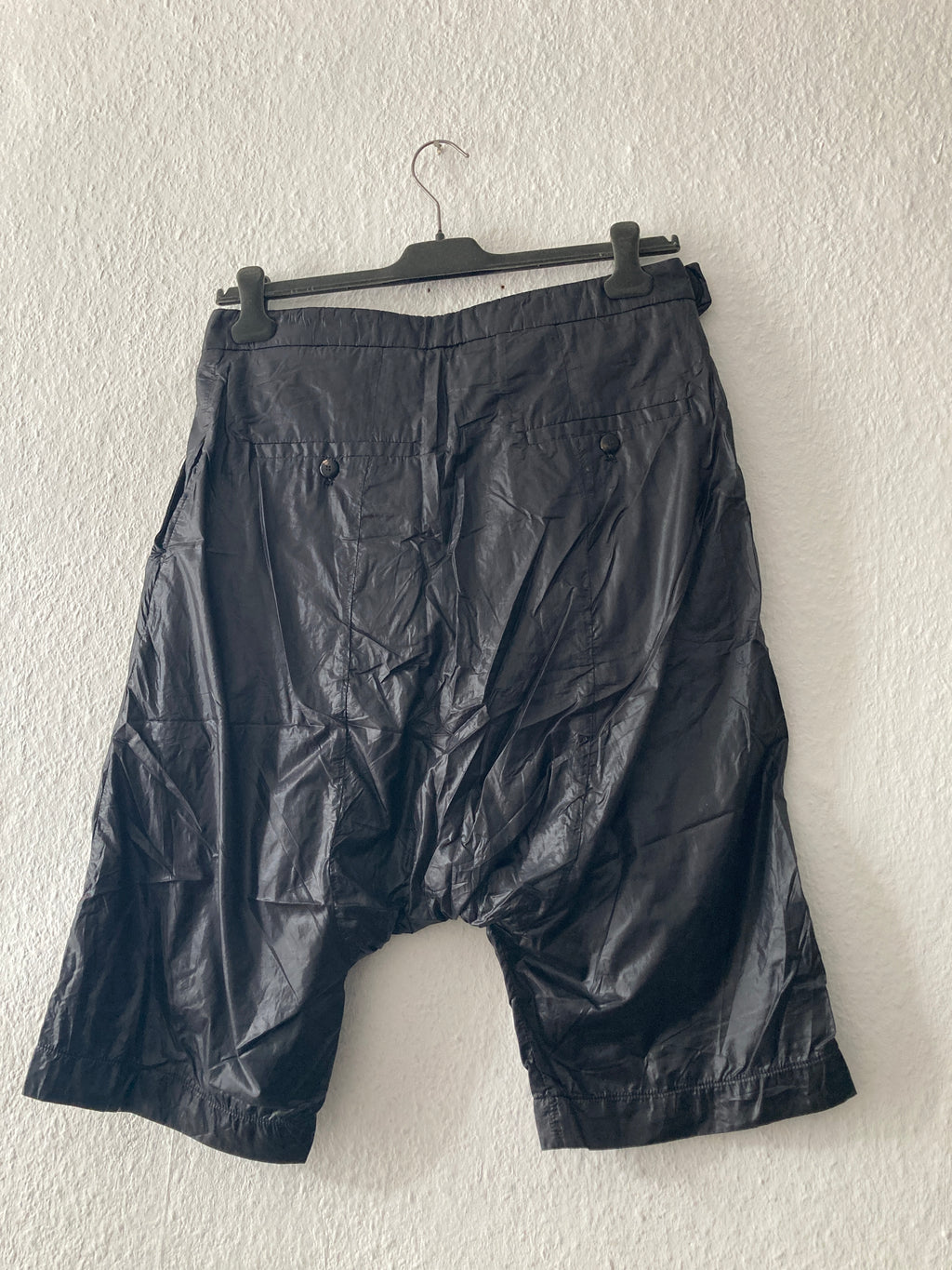 S/S 11 “ANTHEM” Lightweight Nylon Memphis Shorts in Black and Size M
