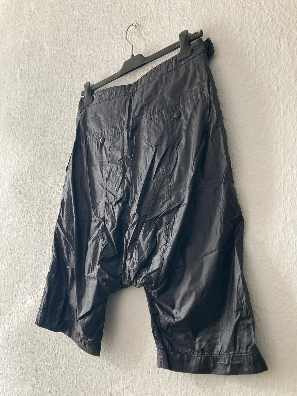 S/S 11 “ANTHEM” Lightweight Nylon Memphis Shorts in Black and Size M