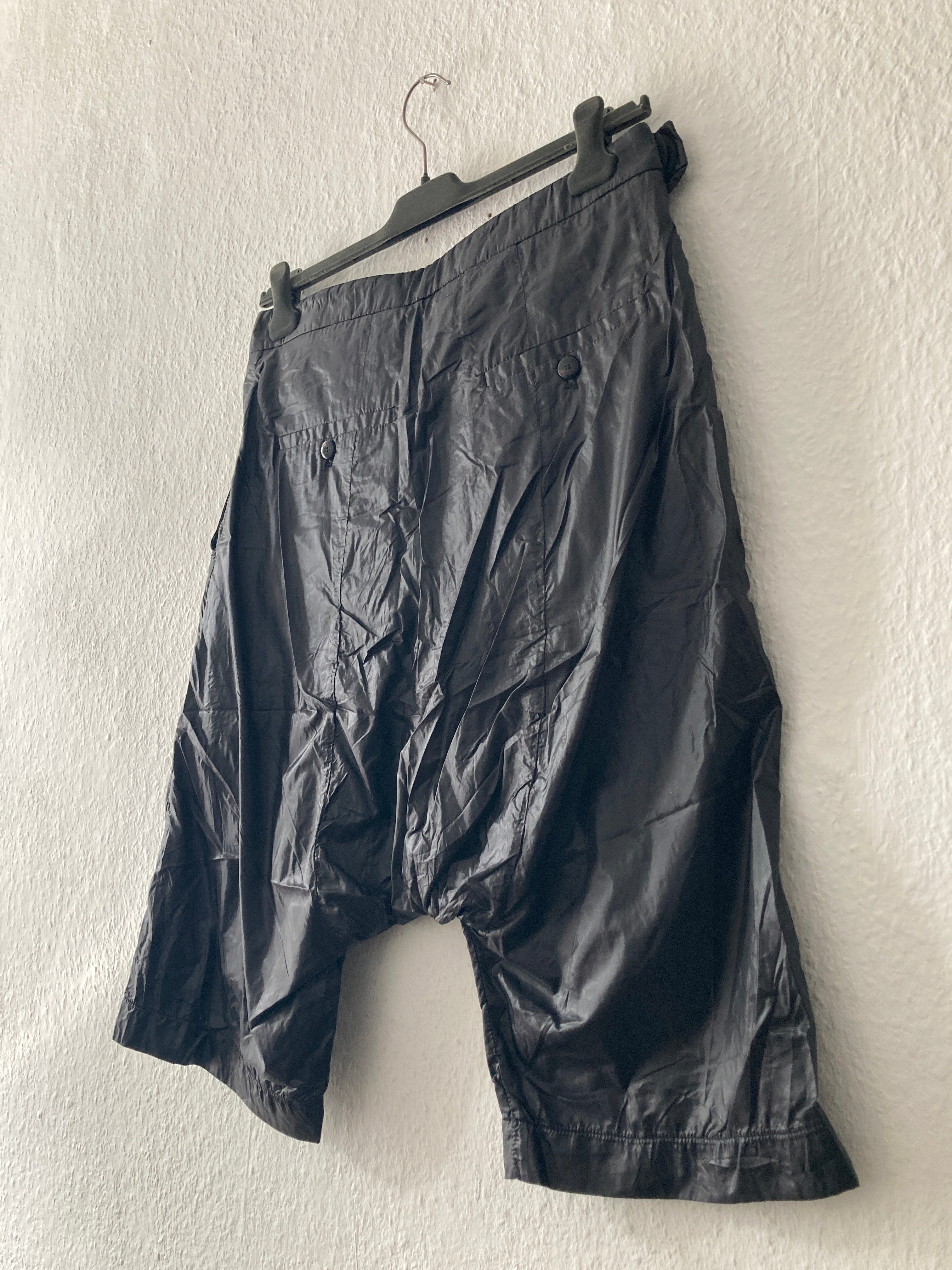 S/S 11 “ANTHEM” Lightweight Nylon Memphis Shorts in Black and Size M