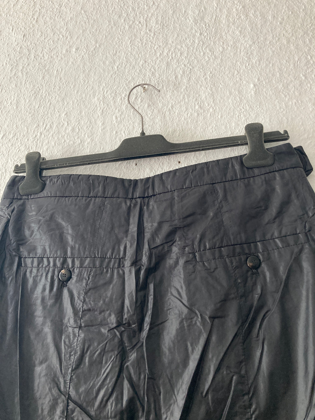 S/S 11 “ANTHEM” Lightweight Nylon Memphis Shorts in Black and Size M