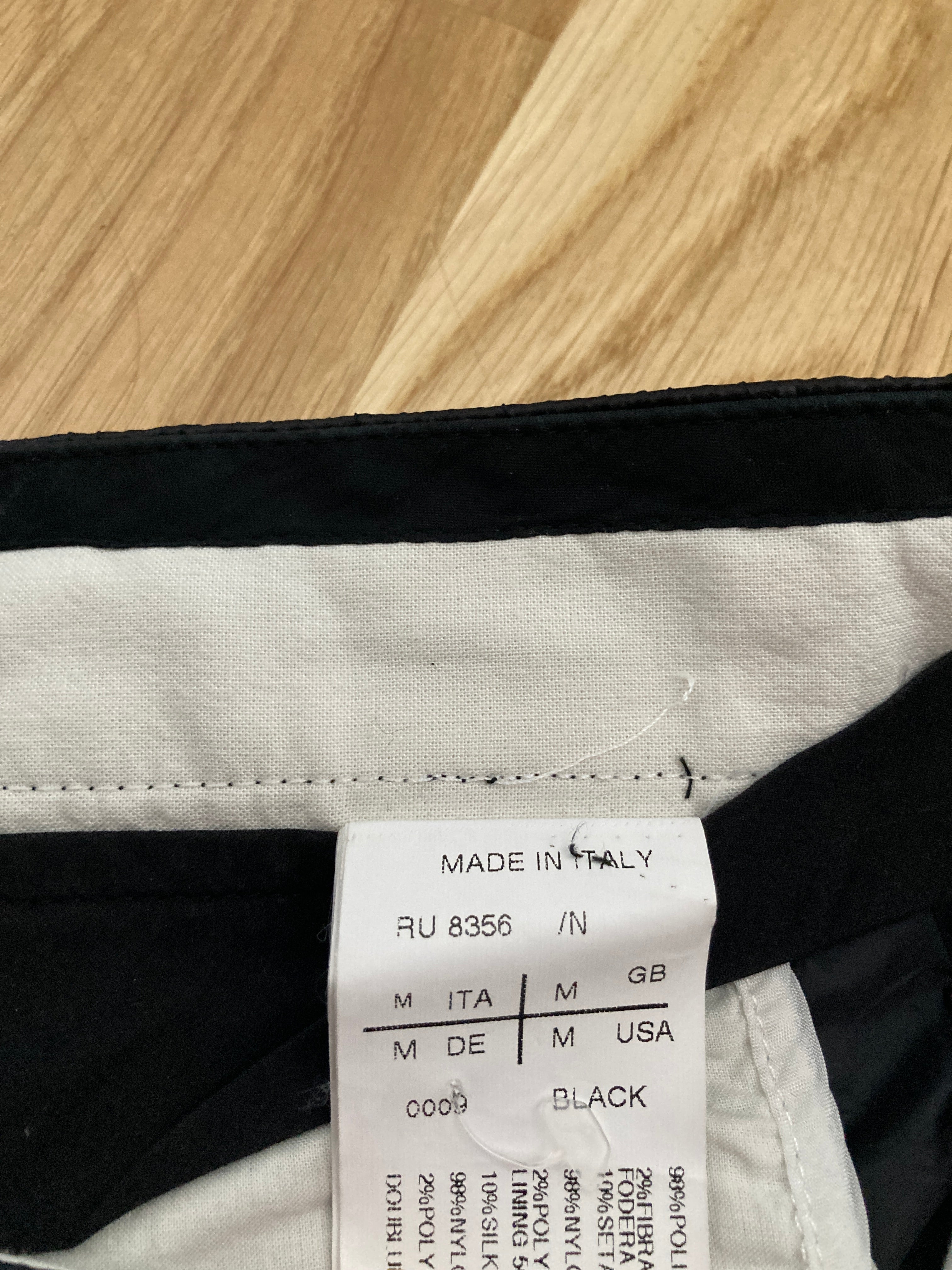 S/S 11 “ANTHEM” Lightweight Nylon Memphis Shorts in Black and Size M