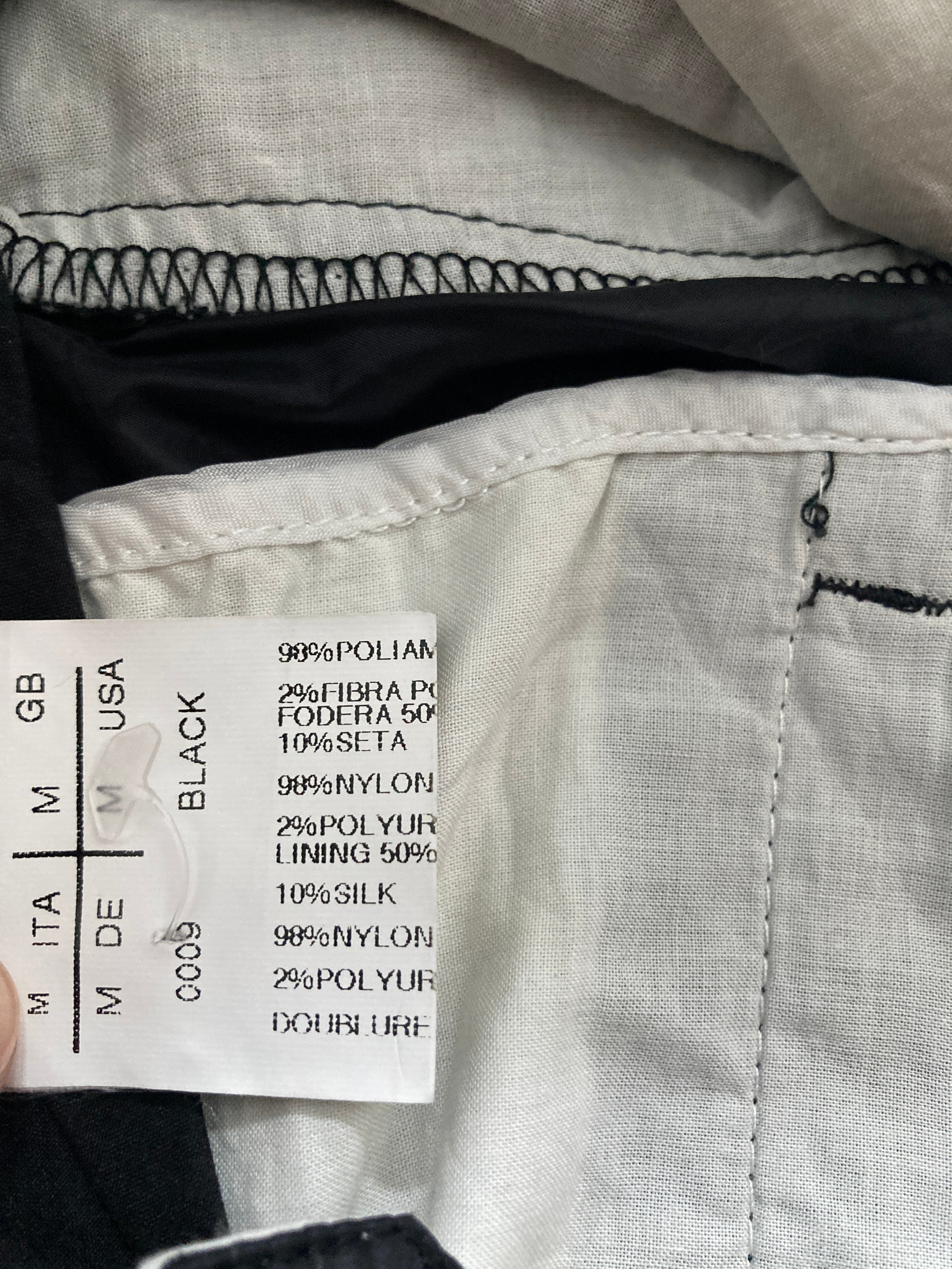 S/S 11 “ANTHEM” Lightweight Nylon Memphis Shorts in Black and Size M