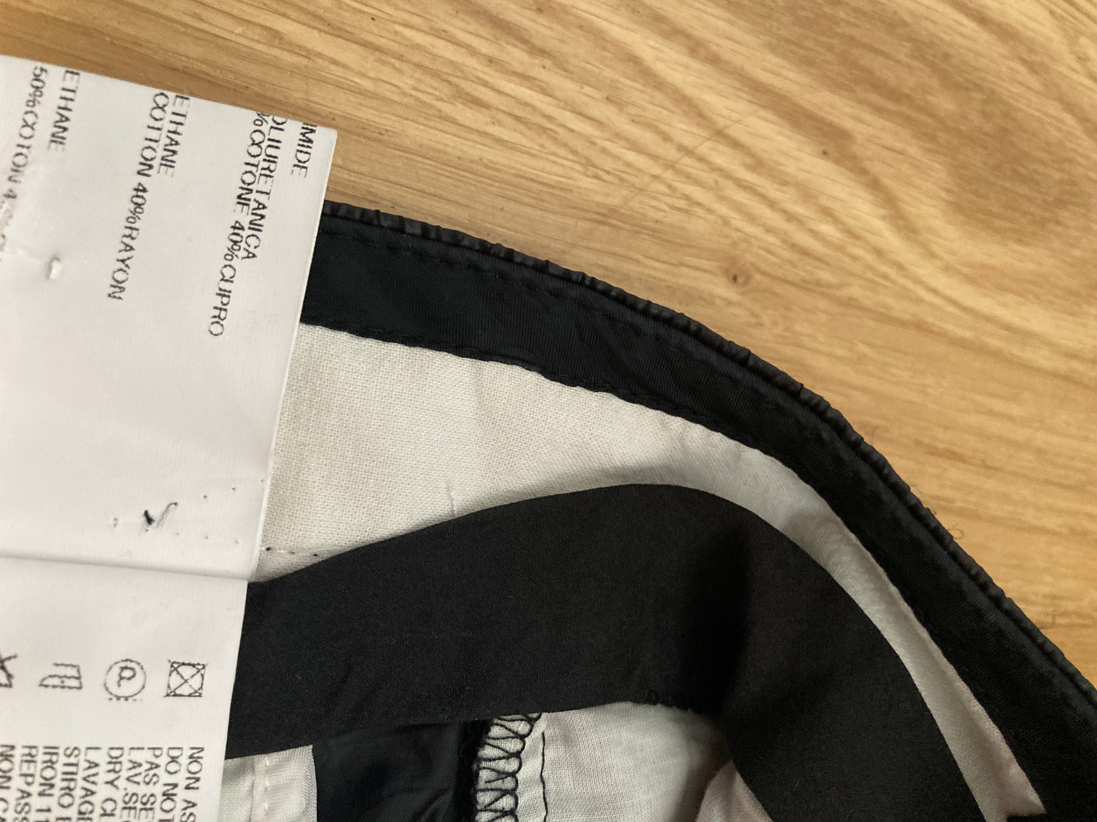 S/S 11 “ANTHEM” Lightweight Nylon Memphis Shorts in Black and Size M