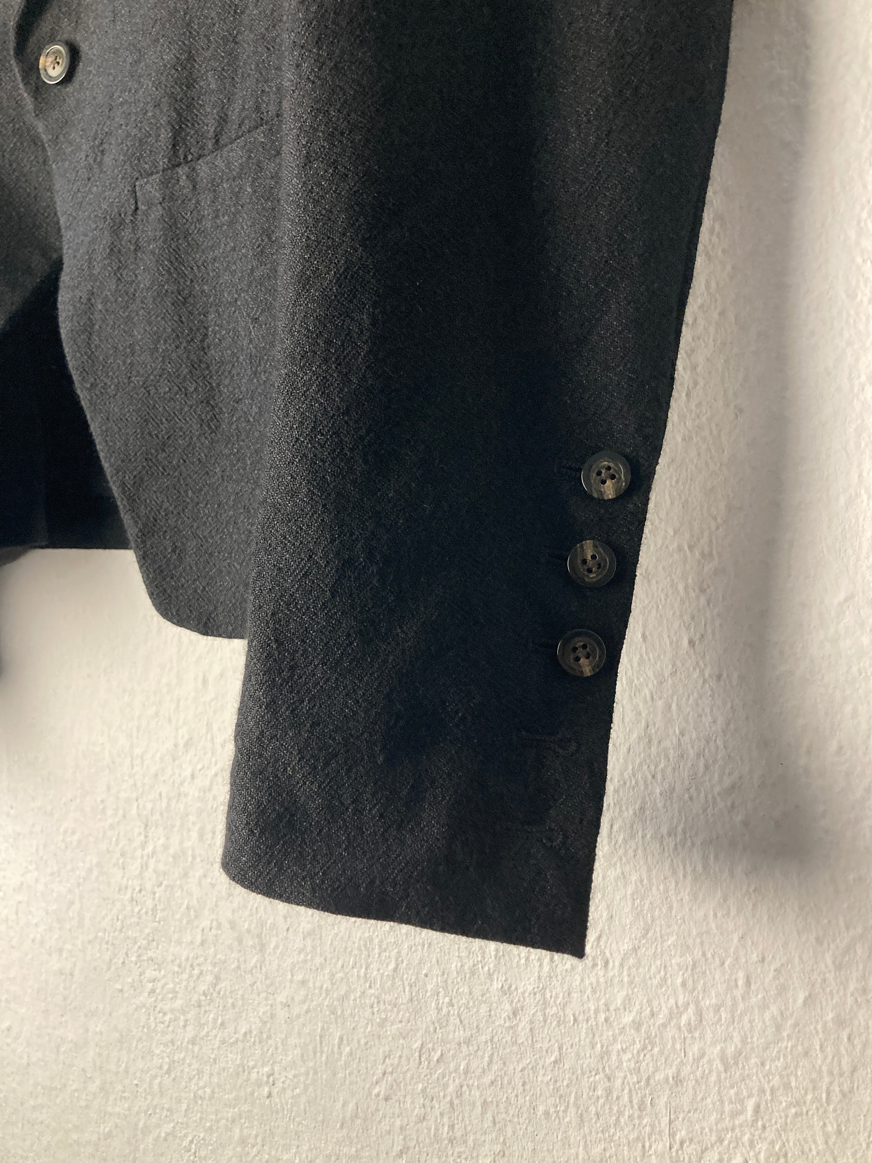 F/W 17 "GLITTER" Baby Alpaca Wool Blazer Rick Owens 52/L