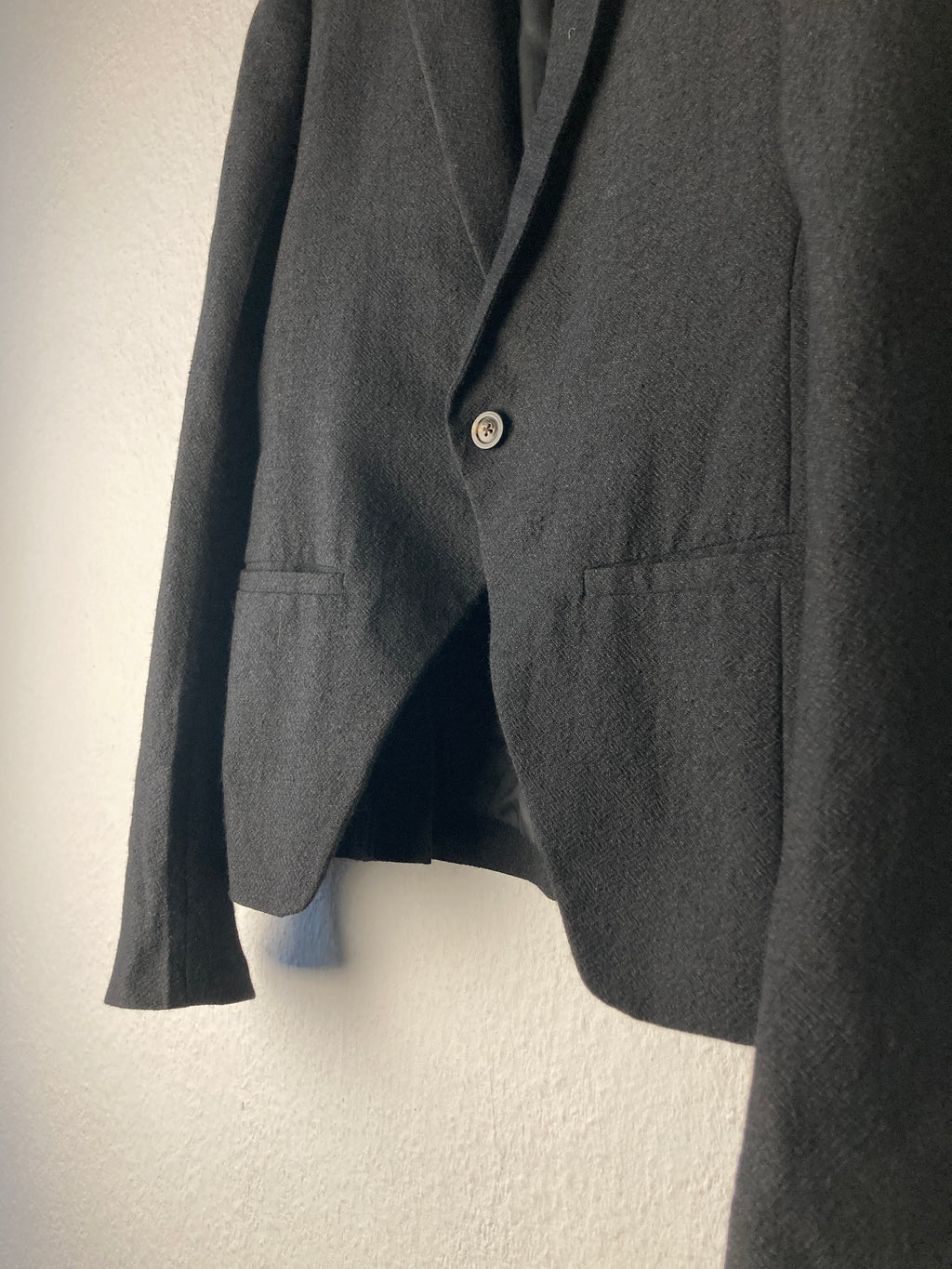 F/W 17 "GLITTER" Baby Alpaca Wool Blazer Rick Owens 52/L