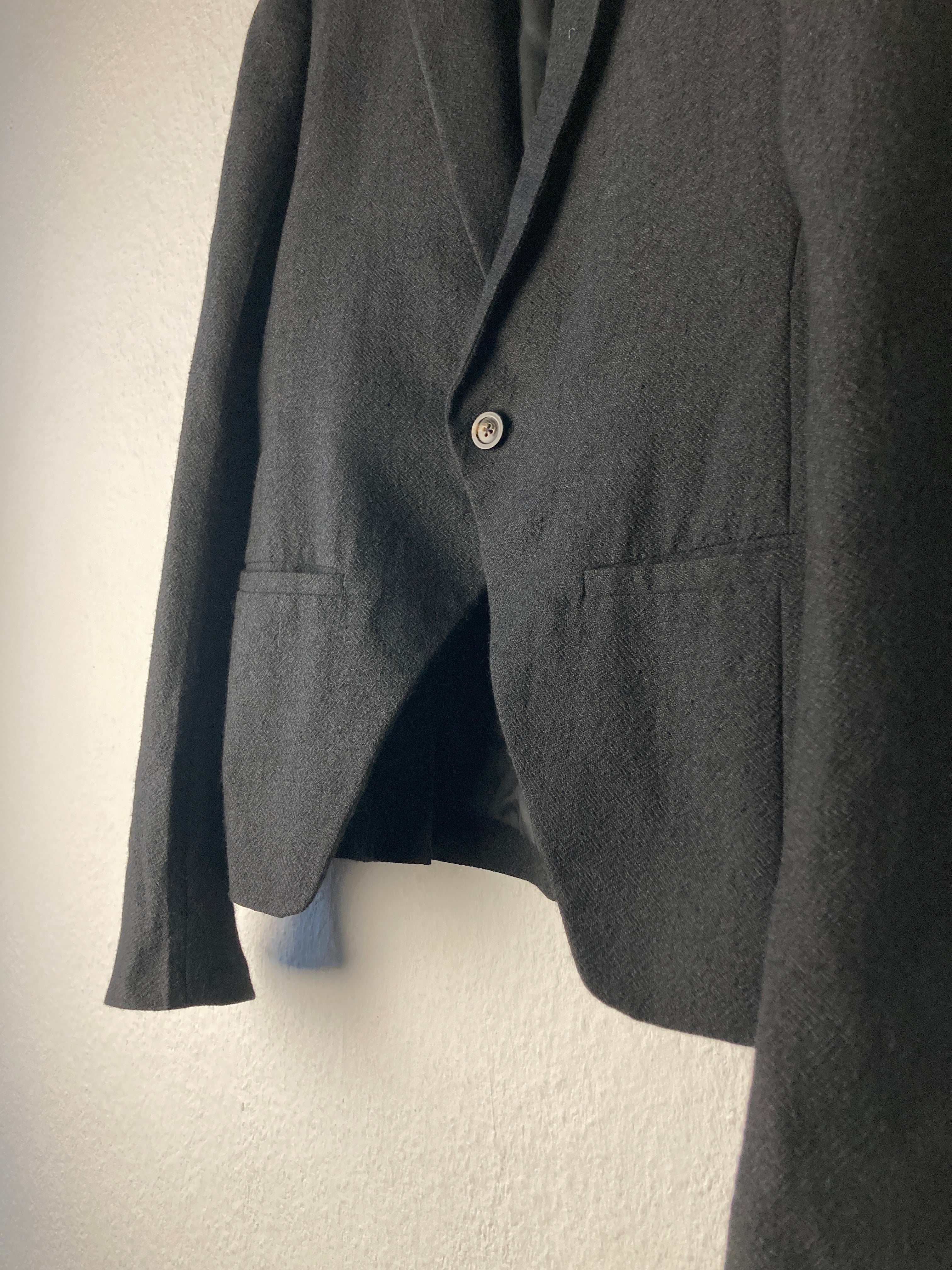 F/W 17 "GLITTER" Baby Alpaca Wool Blazer Rick Owens 52/L
