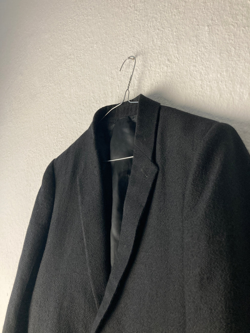 F/W 17 "GLITTER" Baby Alpaca Wool Blazer Rick Owens 52/L