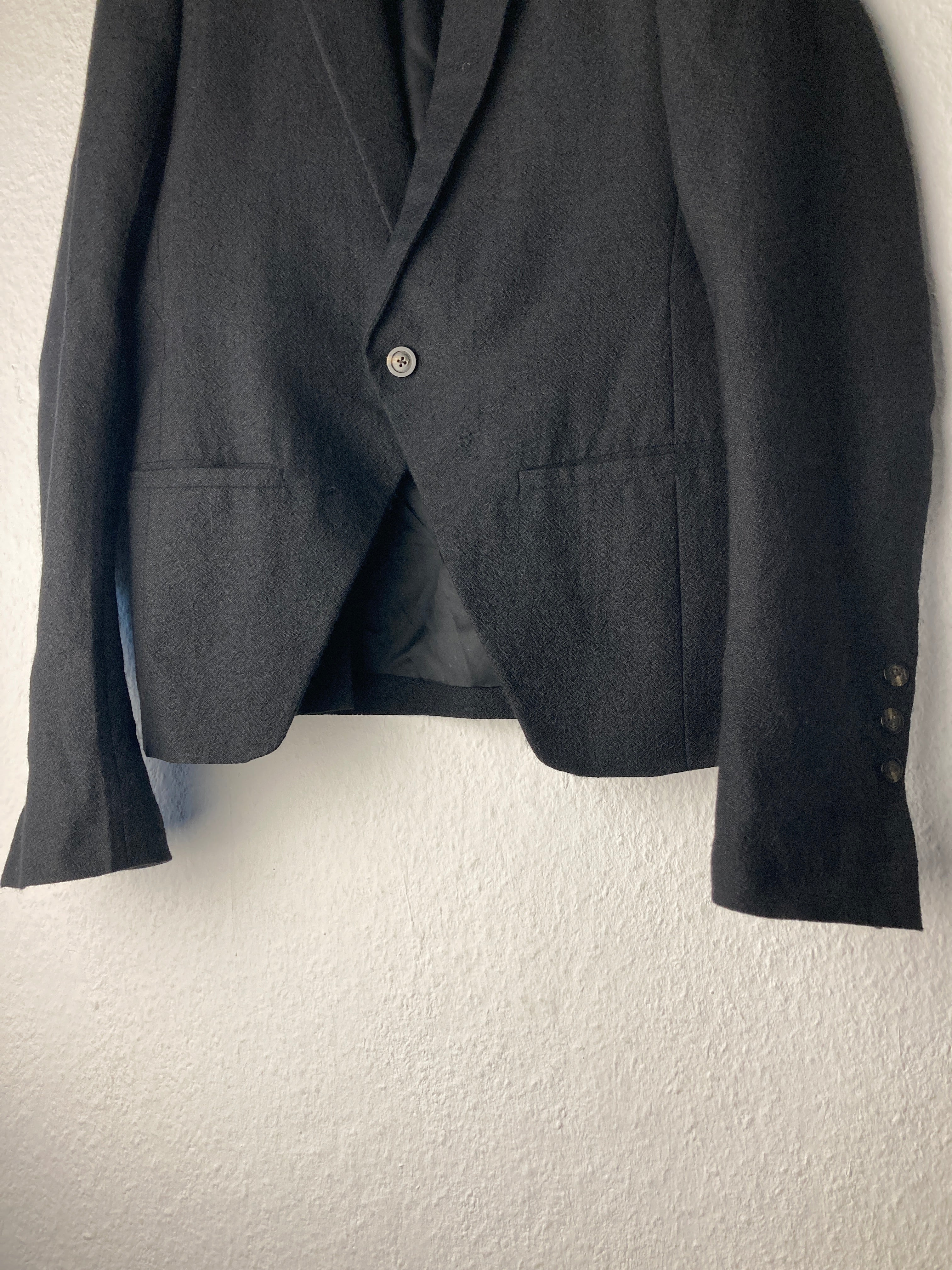 F/W 17 "GLITTER" Baby Alpaca Wool Blazer Rick Owens 52/L