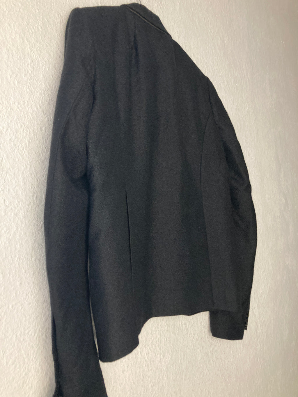 F/W 17 "GLITTER" Baby Alpaca Wool Blazer Rick Owens 52/L