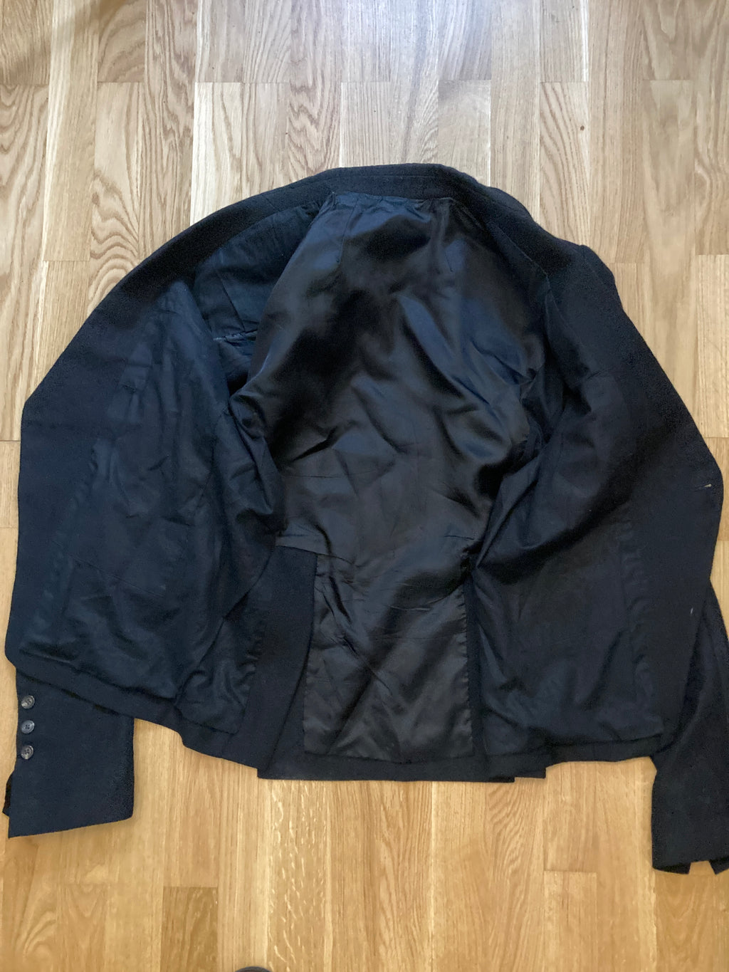 F/W 17 "GLITTER" Baby Alpaca Wool Blazer Rick Owens 52/L