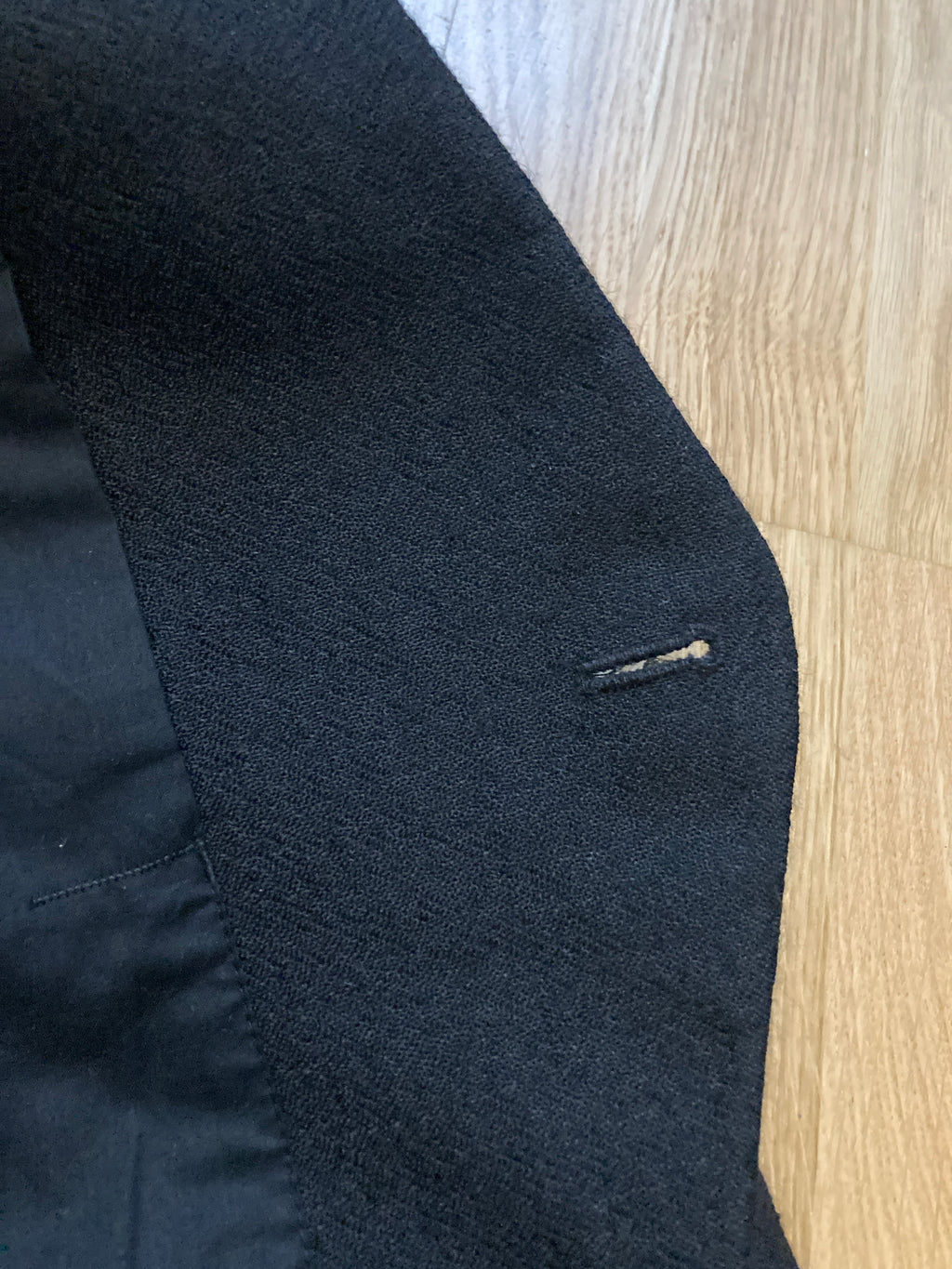 F/W 17 "GLITTER" Baby Alpaca Wool Blazer Rick Owens 52/L