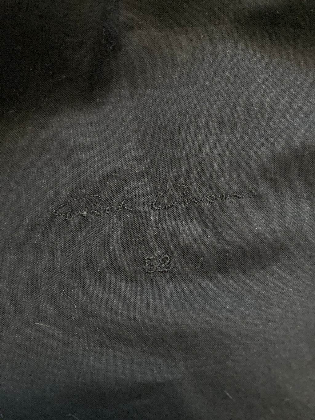 F/W 17 "GLITTER" Baby Alpaca Wool Blazer Rick Owens 52/L