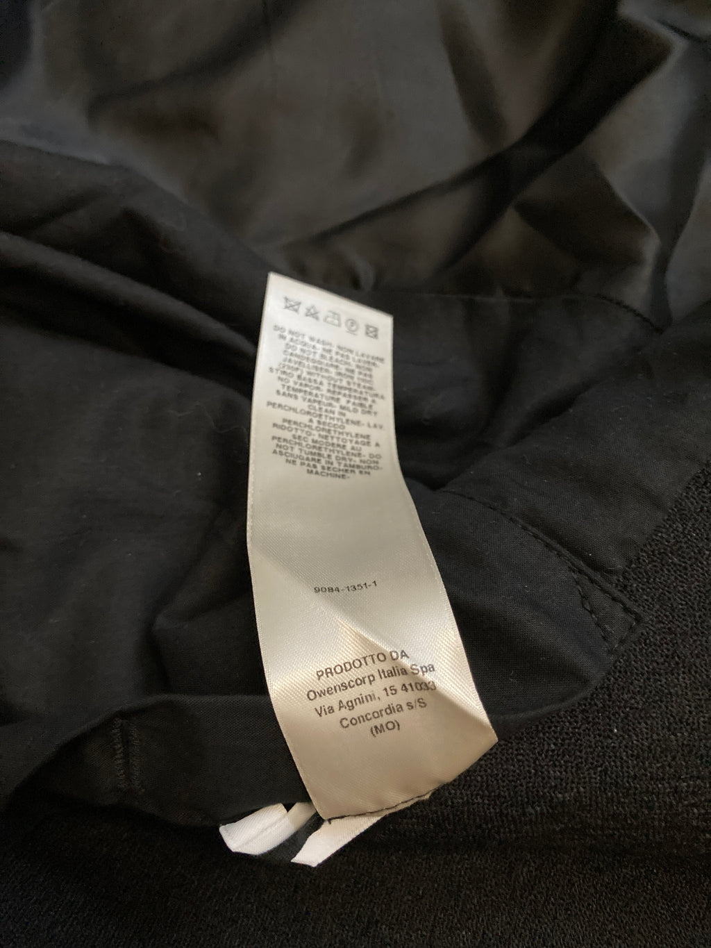 F/W 17 "GLITTER" Baby Alpaca Wool Blazer Rick Owens 52/L