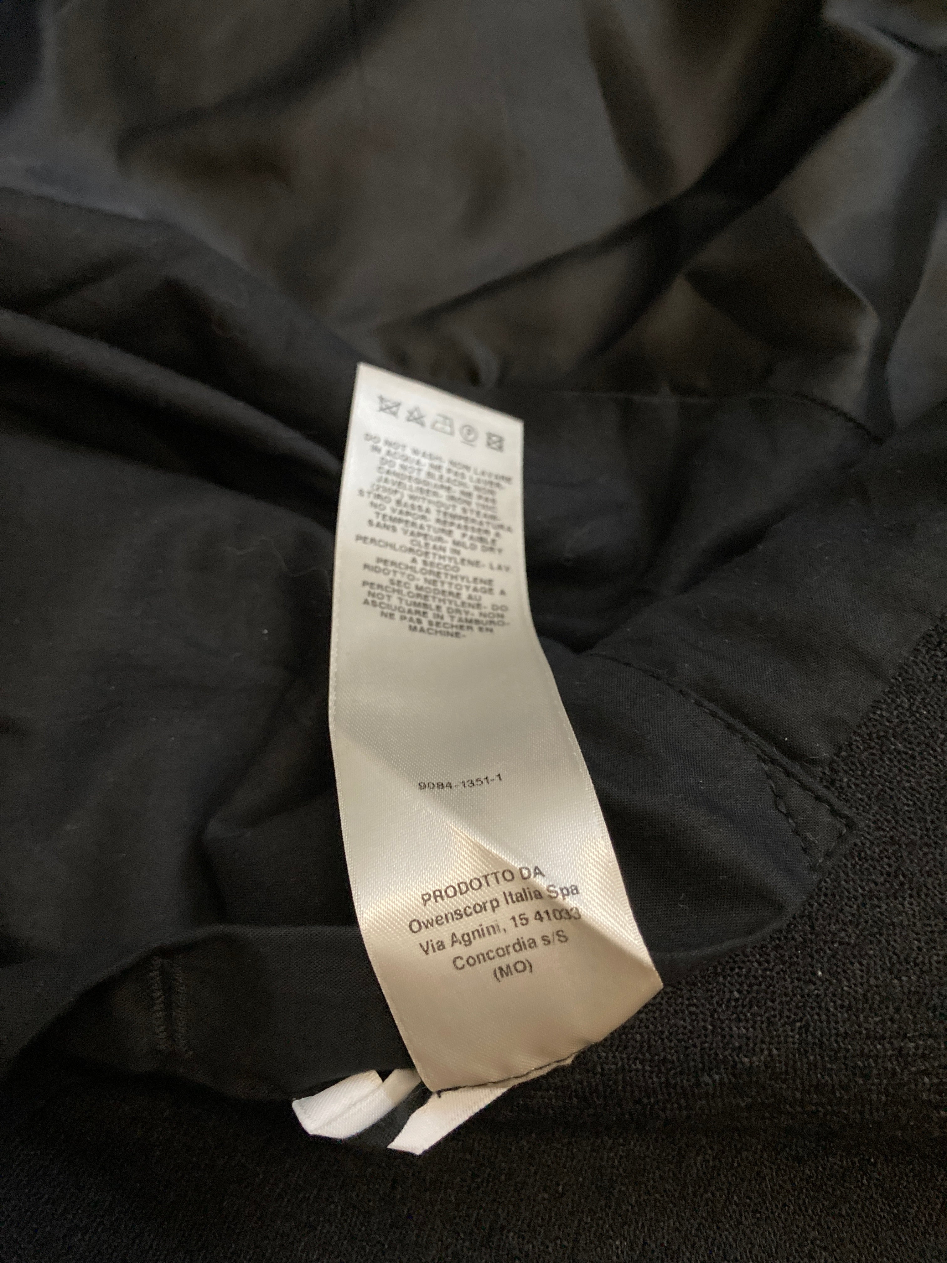 F/W 17 "GLITTER" Baby Alpaca Wool Blazer Rick Owens 52/L