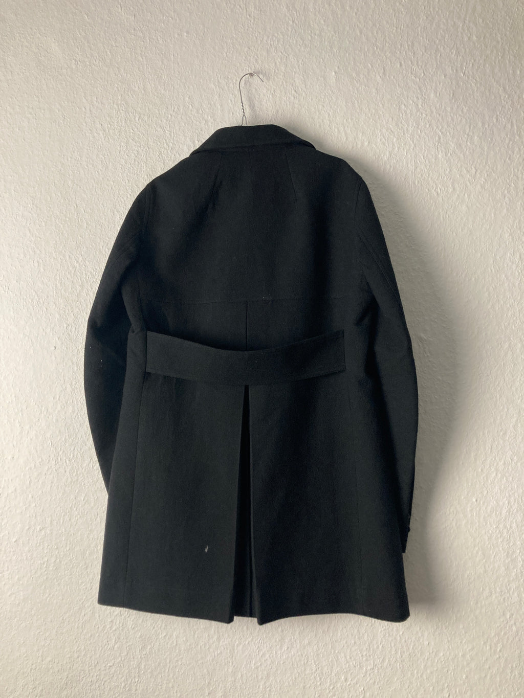 FW 16 "MASTODON" Double-Breasted JMF Wool Peacoat Rick Owens