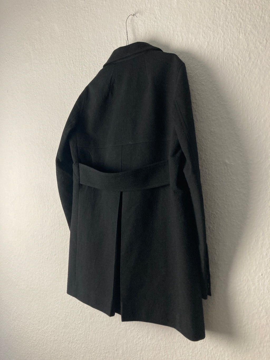 FW 16 "MASTODON" Double-Breasted JMF Wool Peacoat Rick Owens