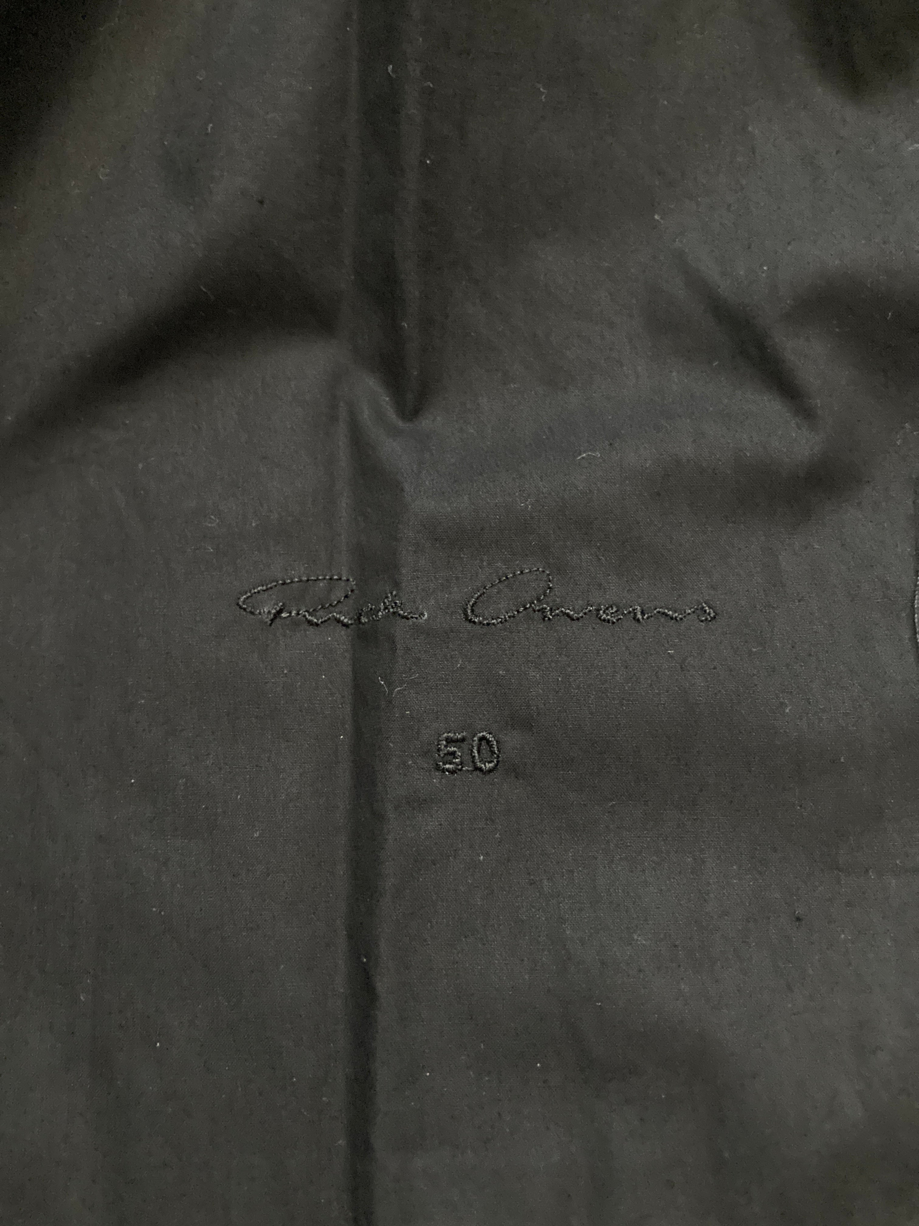 FW 16 "MASTODON" Double-Breasted JMF Wool Peacoat Rick Owens