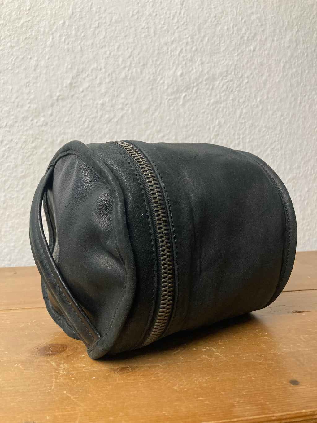 S/S 04 "CITROEN" Blistered Lamb Leather Bag in Black