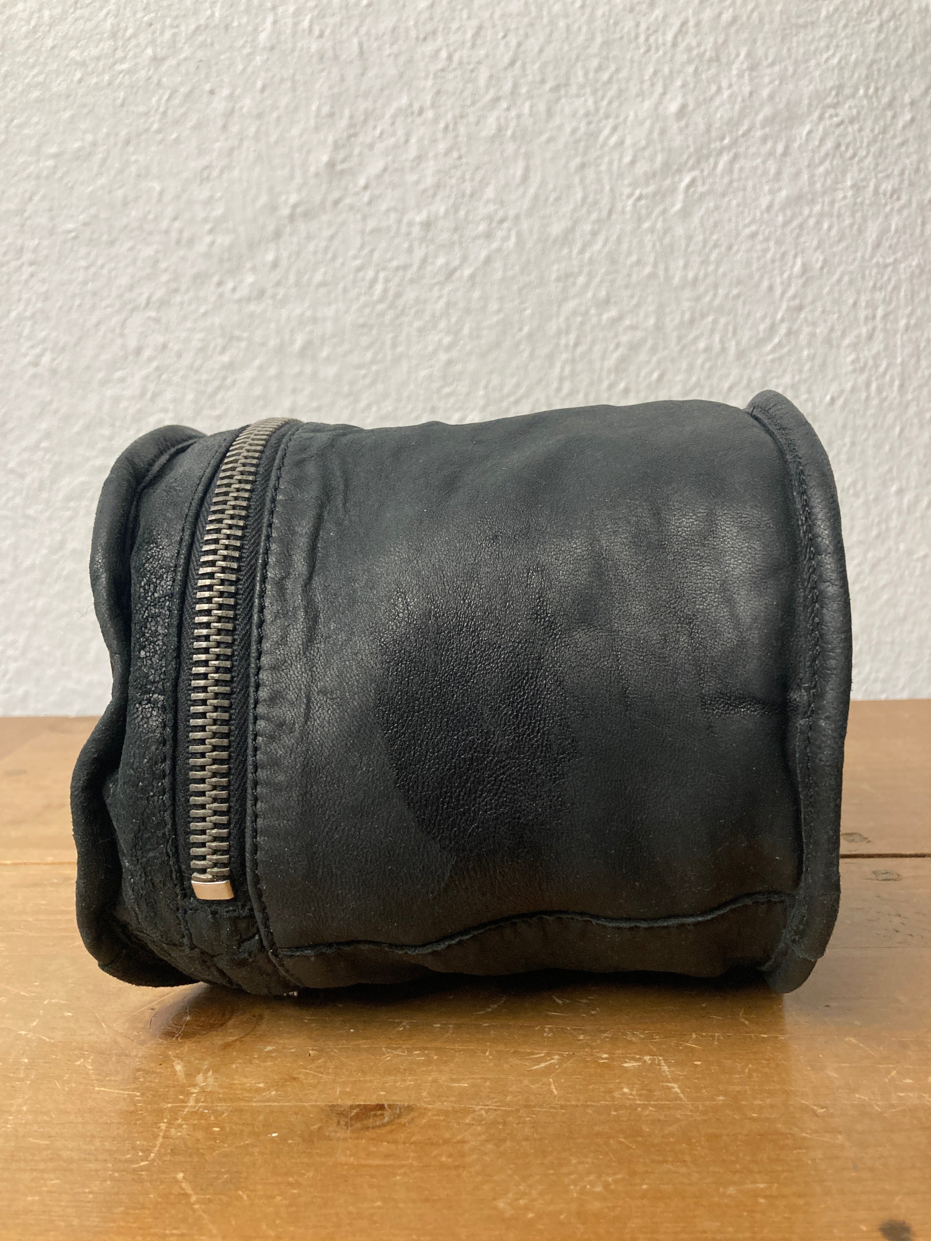 S/S 04 "CITROEN" Blistered Lamb Leather Bag in Black