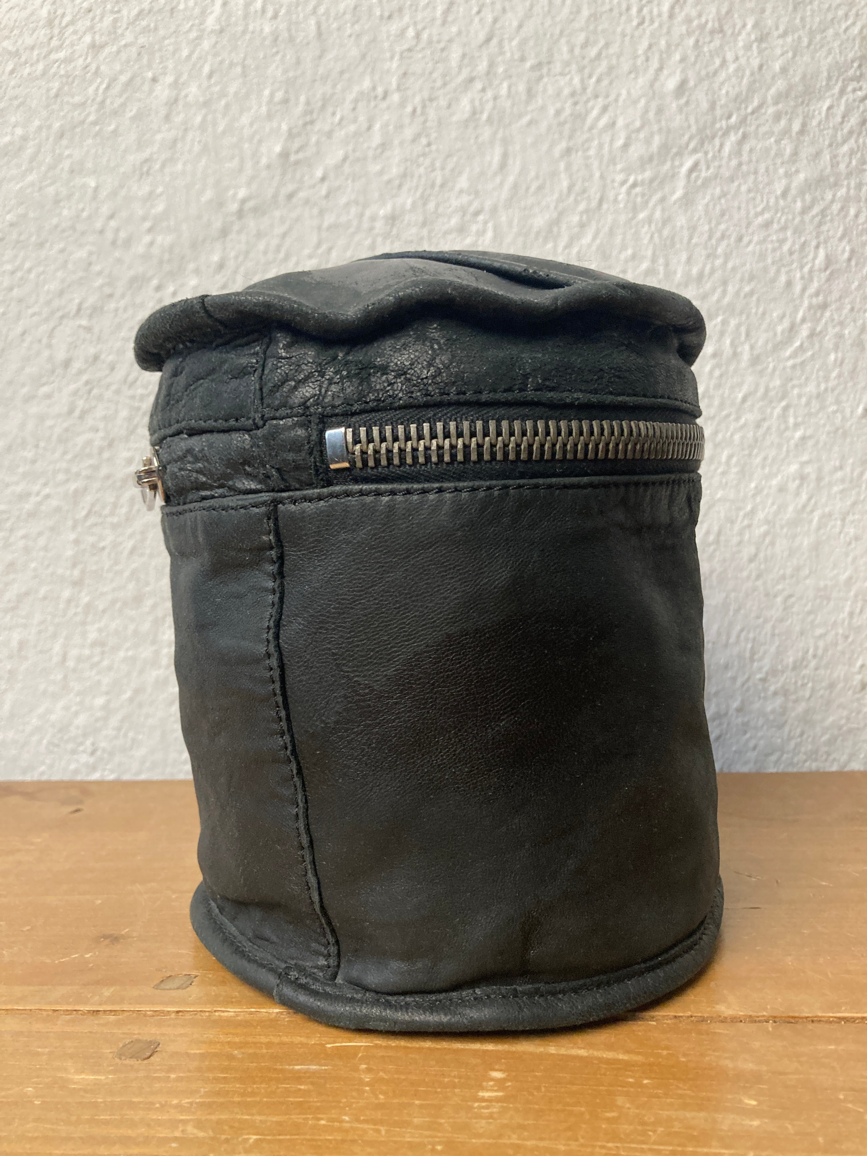 S/S 04 "CITROEN" Blistered Lamb Leather Bag in Black