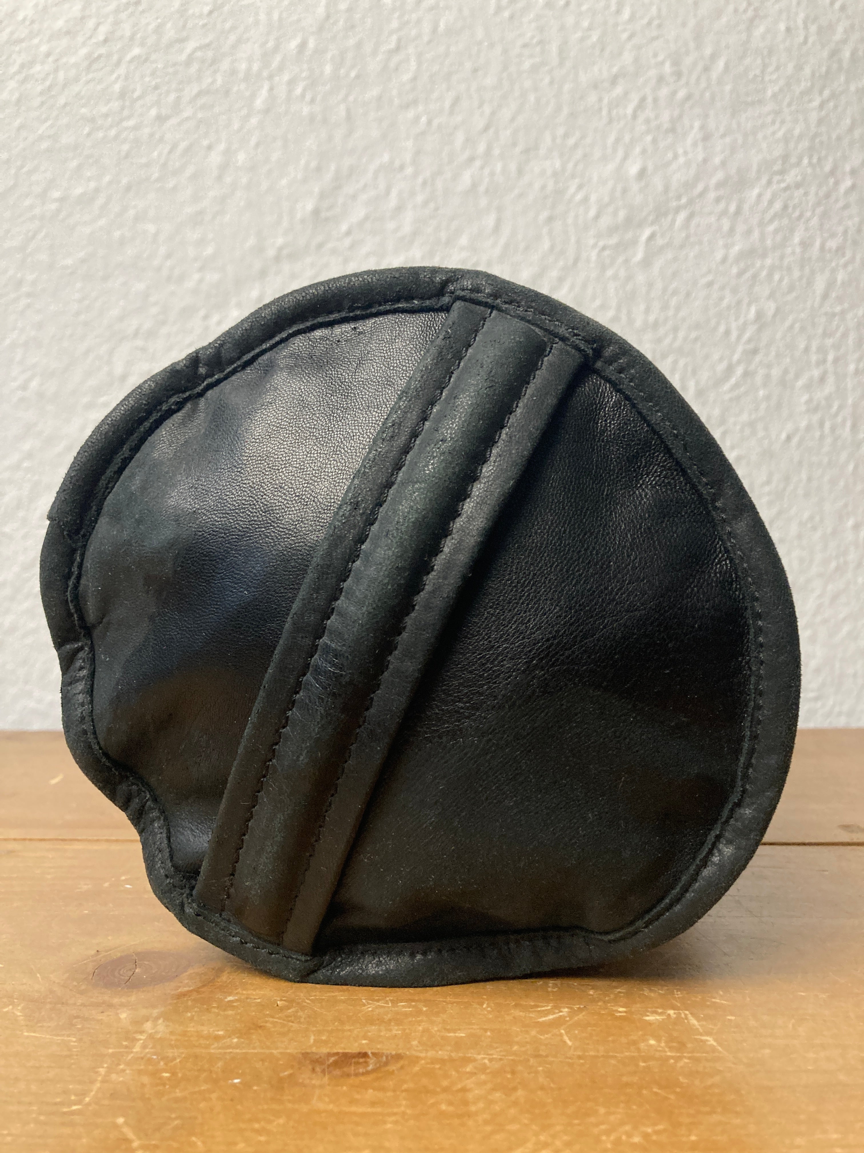 S/S 04 "CITROEN" Blistered Lamb Leather Bag in Black