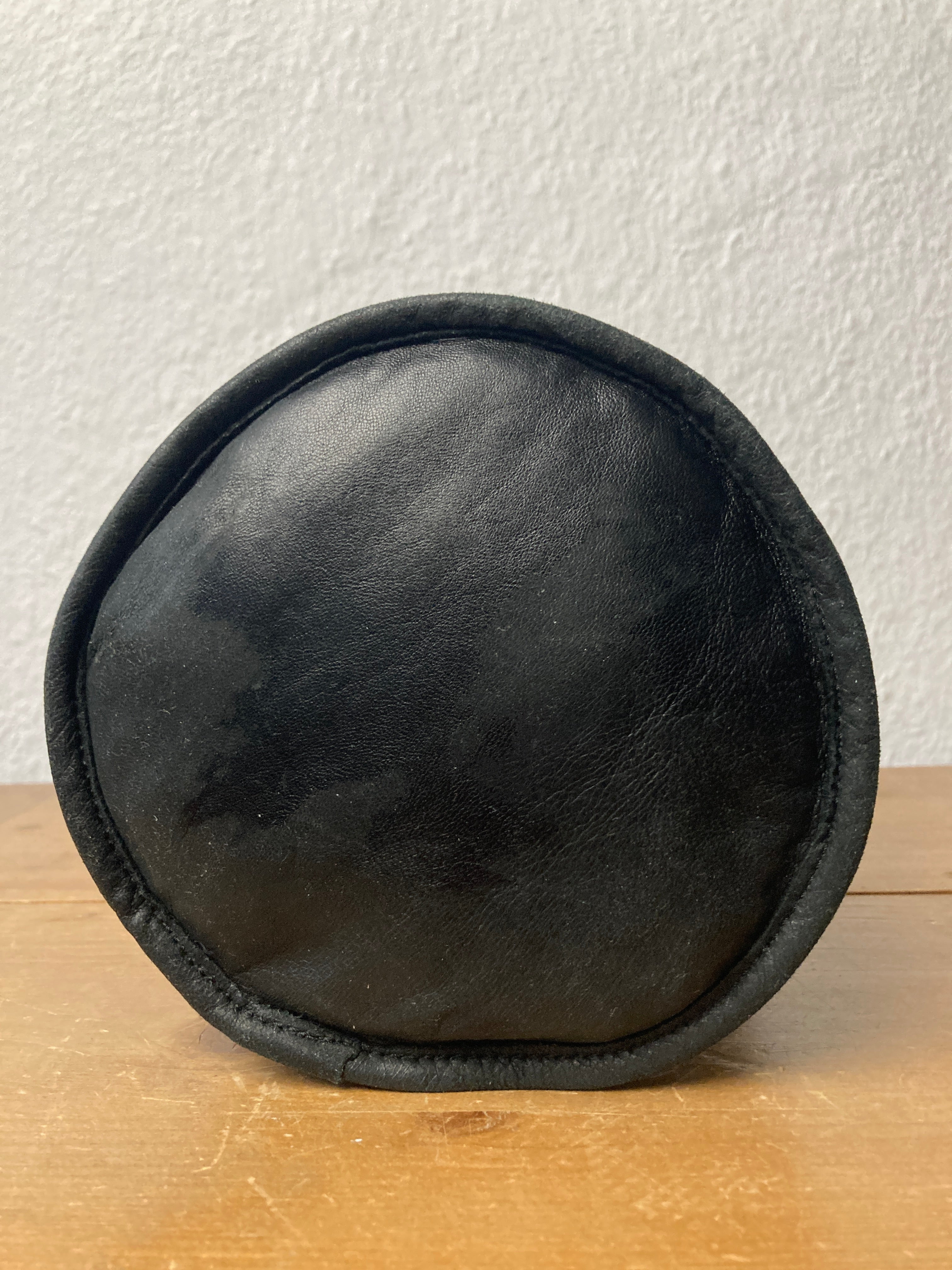 S/S 04 "CITROEN" Blistered Lamb Leather Bag in Black