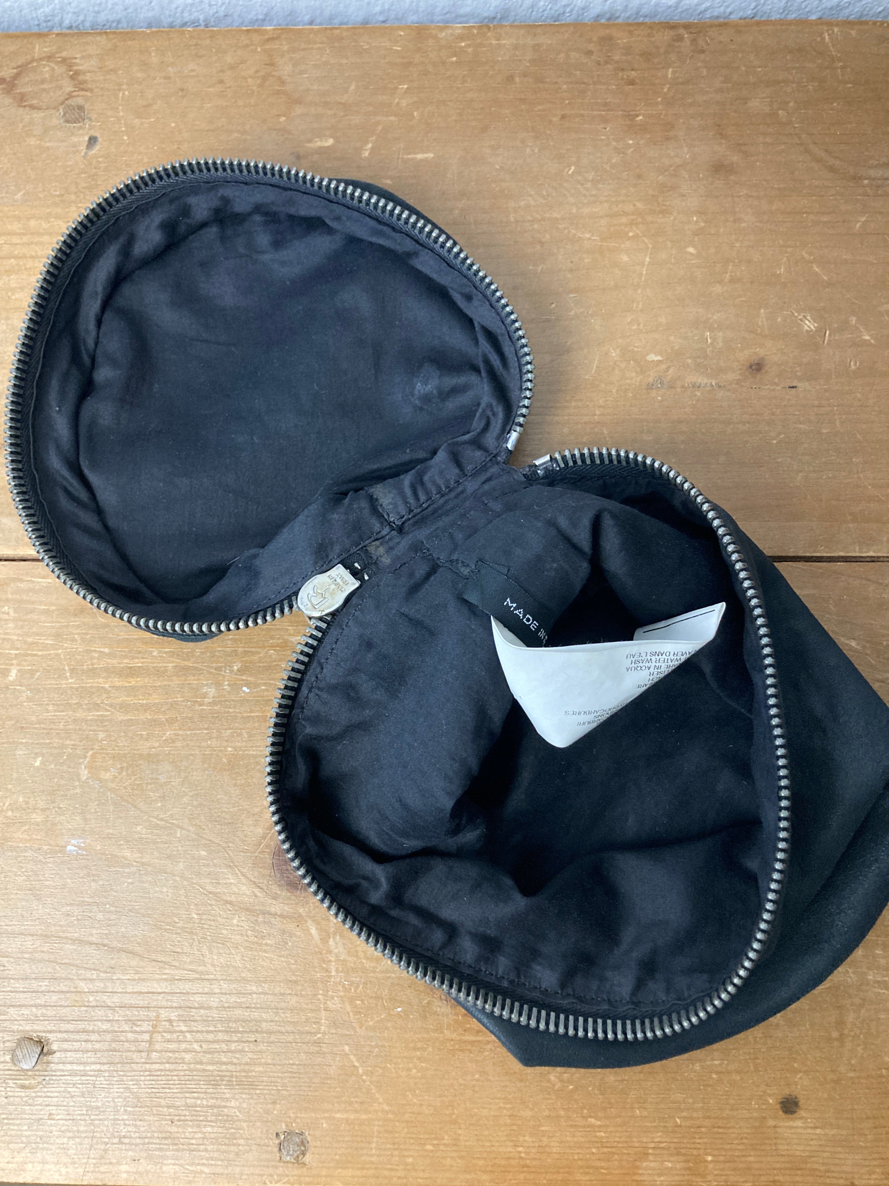 S/S 04 "CITROEN" Blistered Lamb Leather Bag in Black