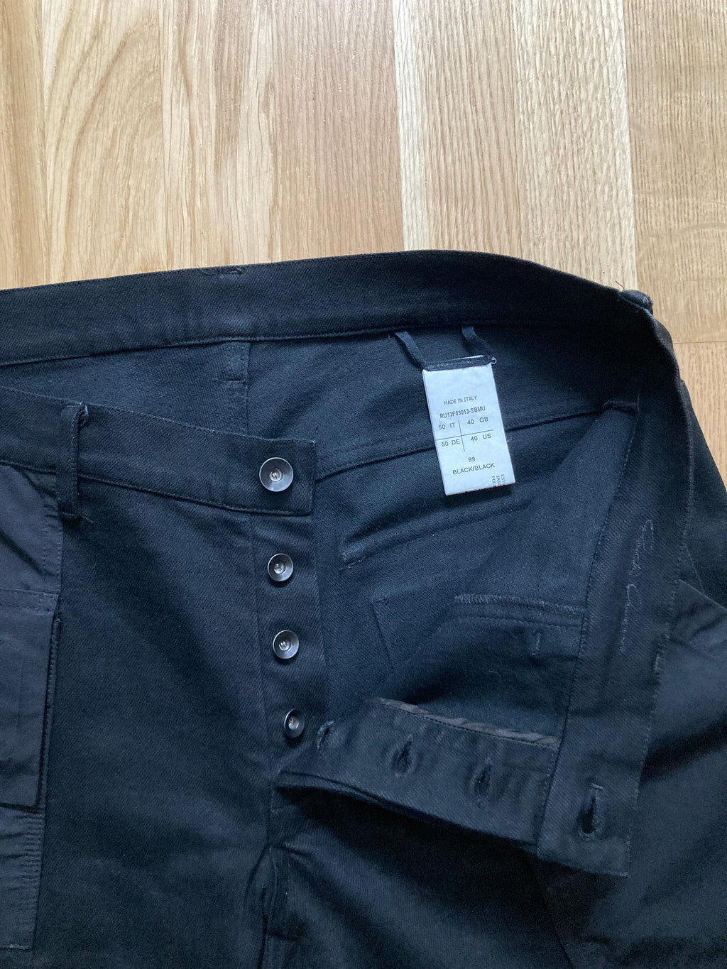 F/W 13 „PLINTH“ Memphis Biker Pants Rick Owens