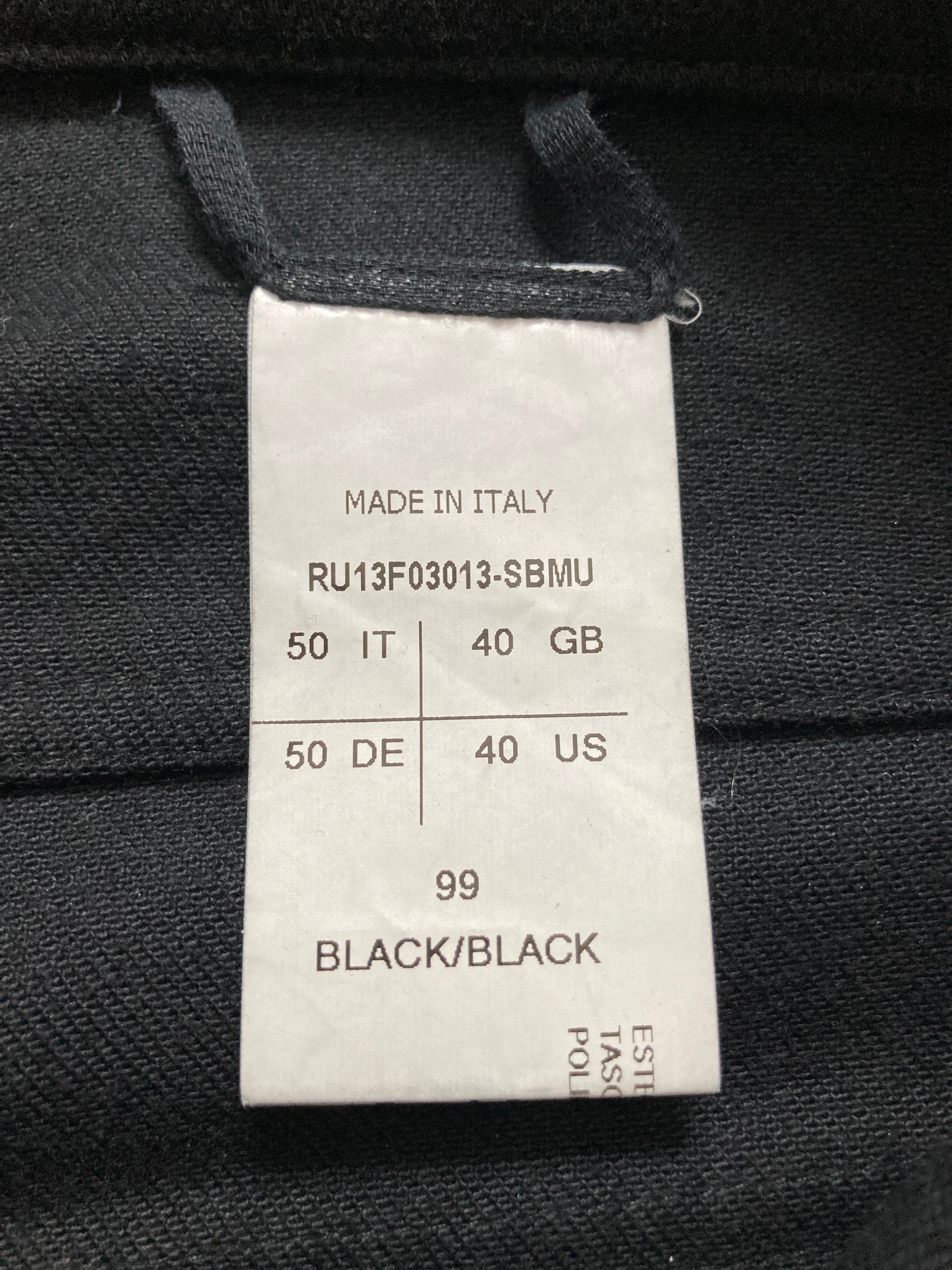 F/W 13 „PLINTH“ Memphis Biker Pants Rick Owens