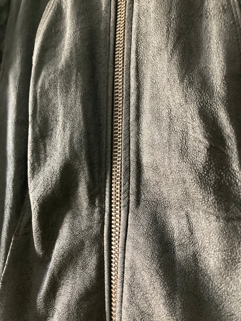 F/W 09 “CRUST” Blistered Lamb Leather Jacket Rick Owens 44