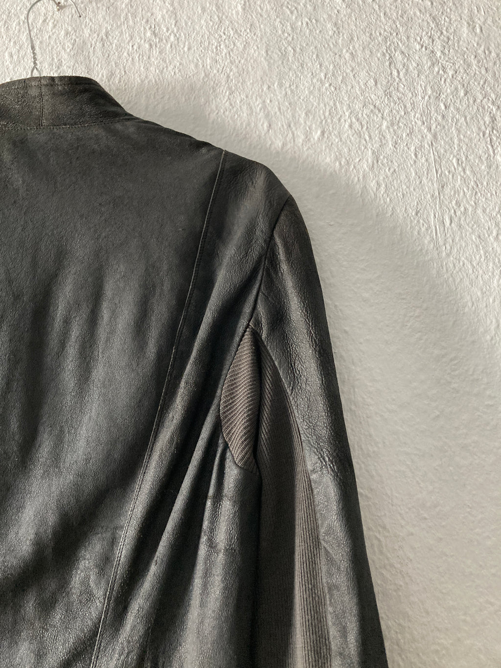 F/W 09 “CRUST” Blistered Lamb Leather Jacket Rick Owens 44