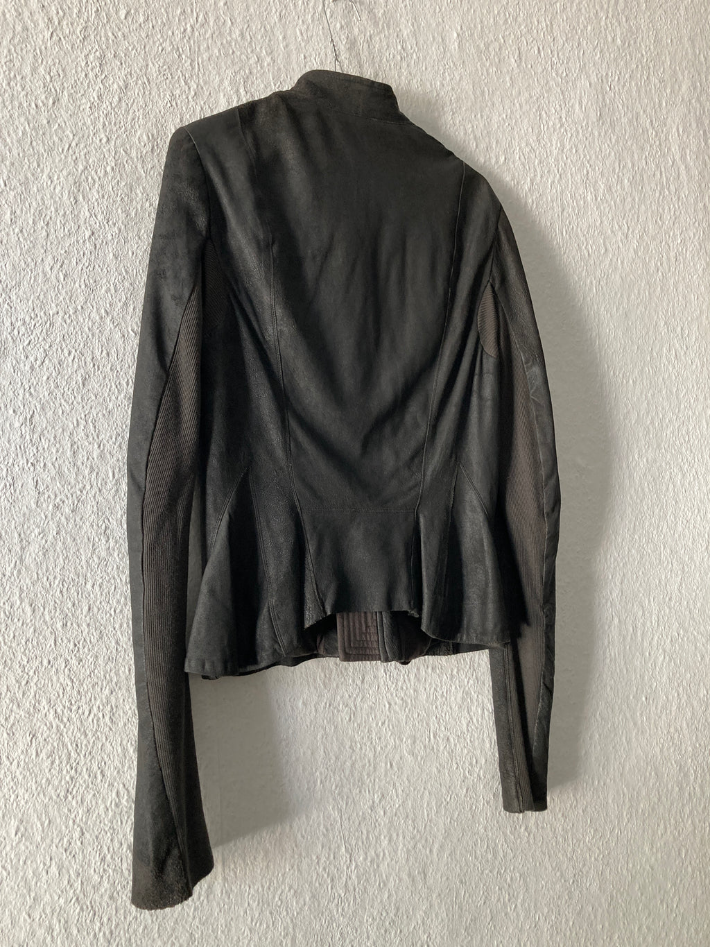 F/W 09 “CRUST” Blistered Lamb Leather Jacket Rick Owens 44