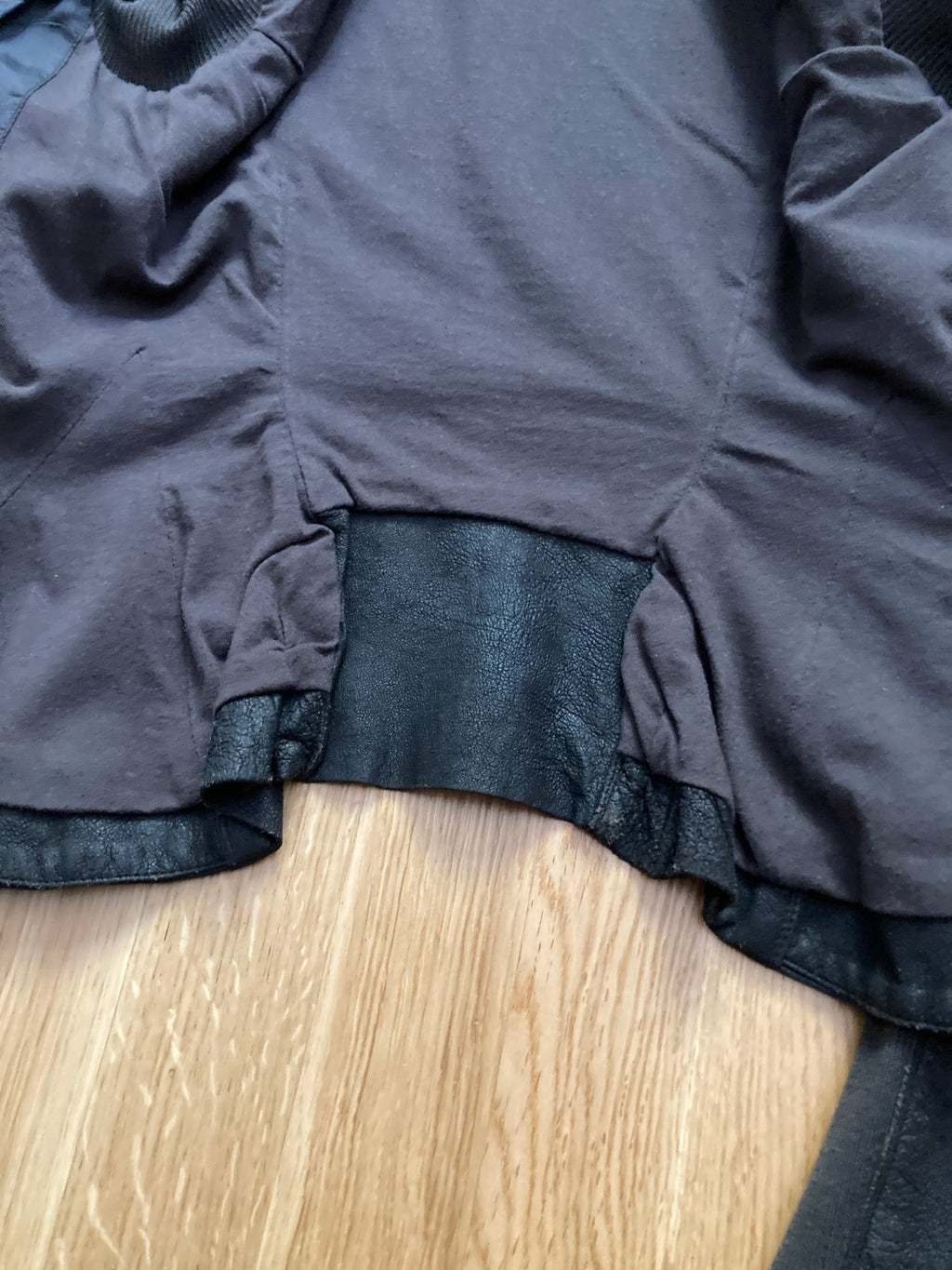 F/W 09 “CRUST” Blistered Lamb Leather Jacket Rick Owens 44