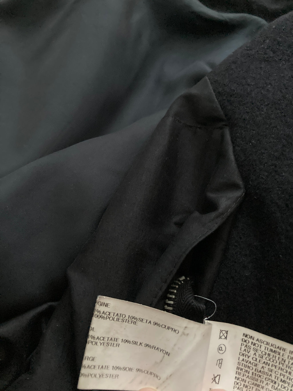 F/W 09 “CRUST” Boiled Wool Runway Berger Coat