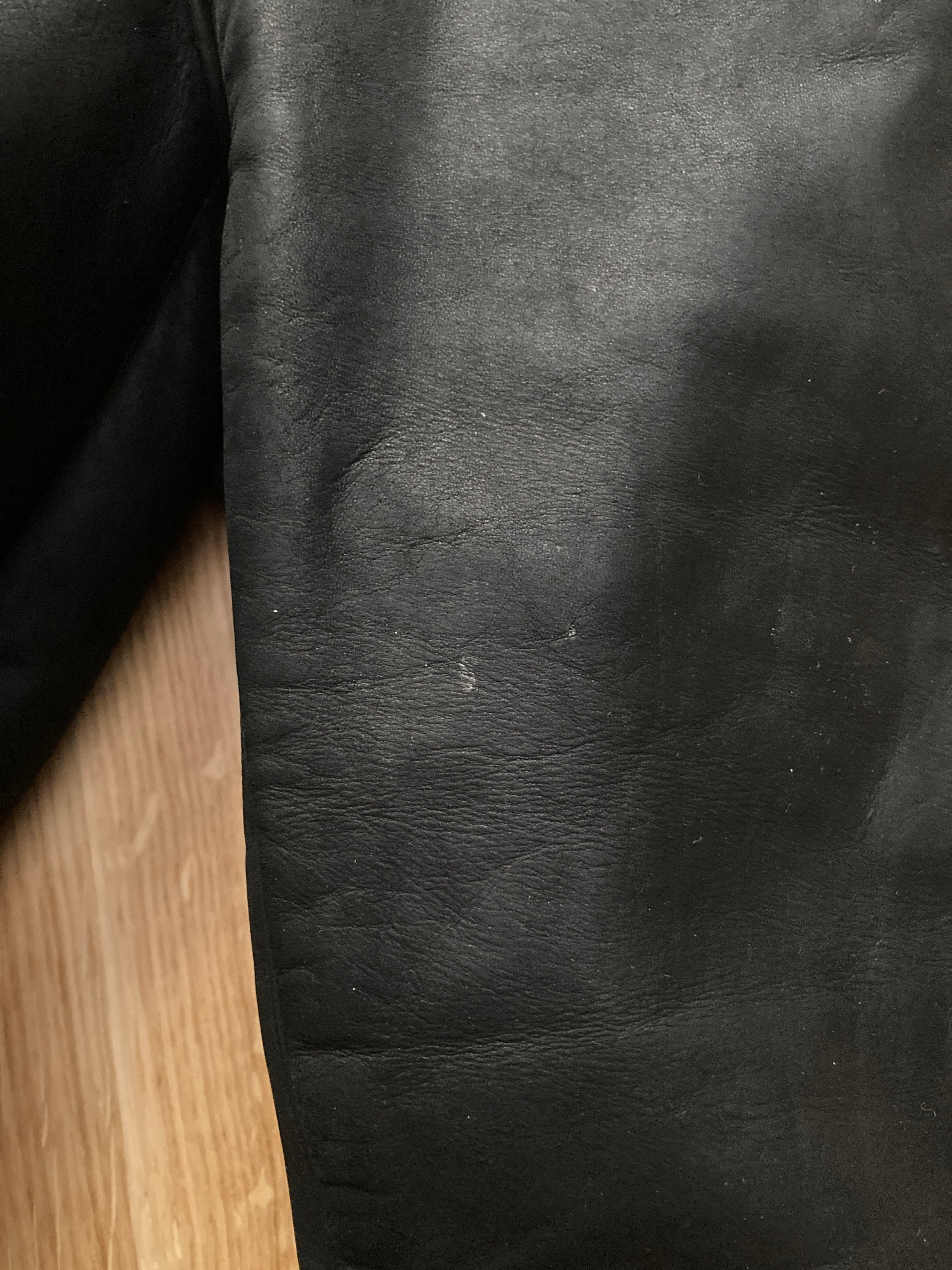 F/W 23 "LUXOR" Runway Jumbo Tatlin Edfu Calf Leather Coat IT48/M