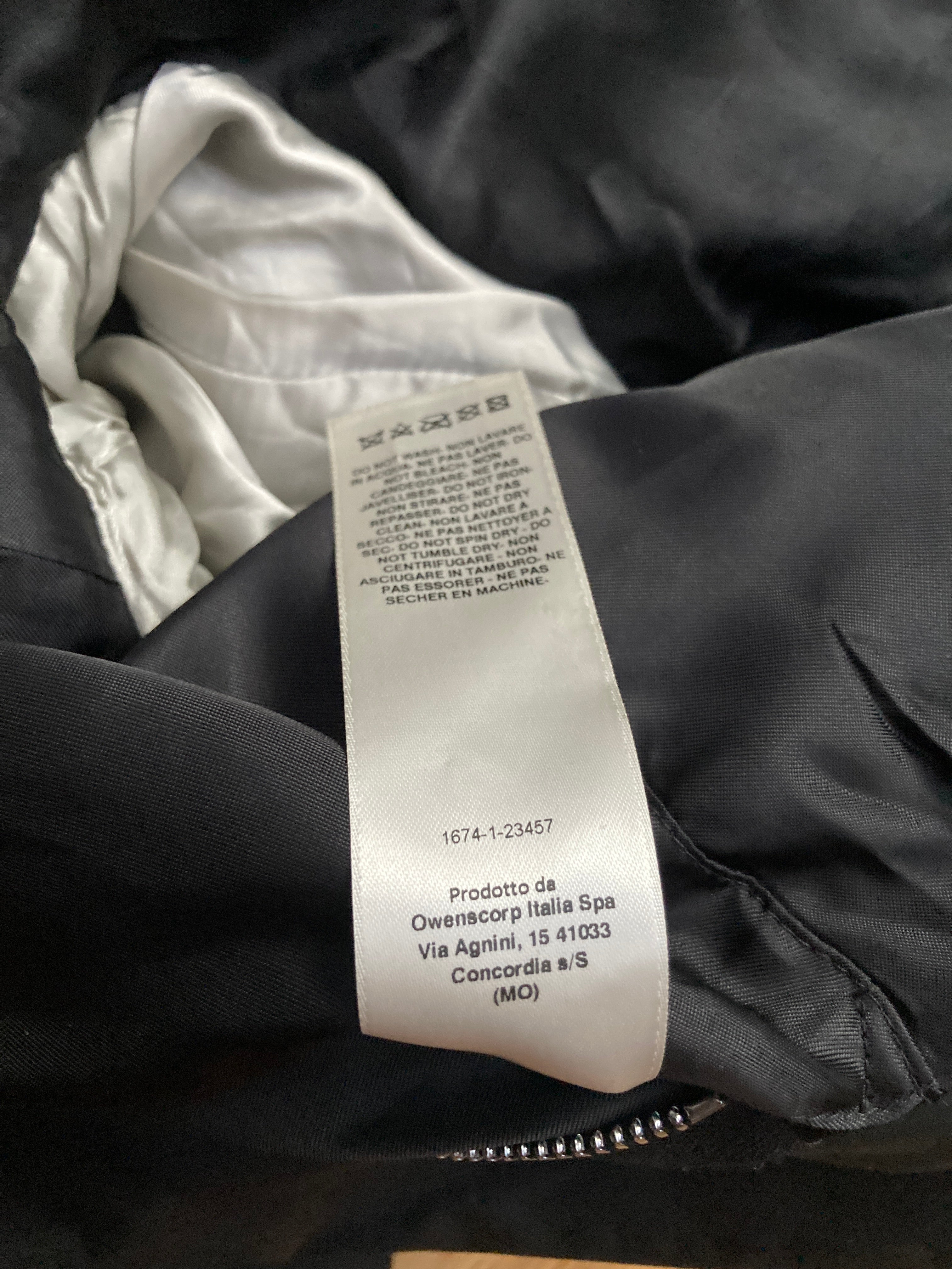 F/W 23 "LUXOR" Runway Jumbo Tatlin Edfu Calf Leather Coat IT48/M