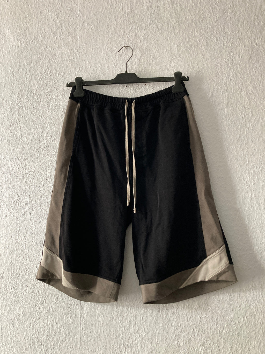 F/W 19 "LARRY" Karloff Viscose & Cotton Jersey Pod Shorts IT48/M/US32