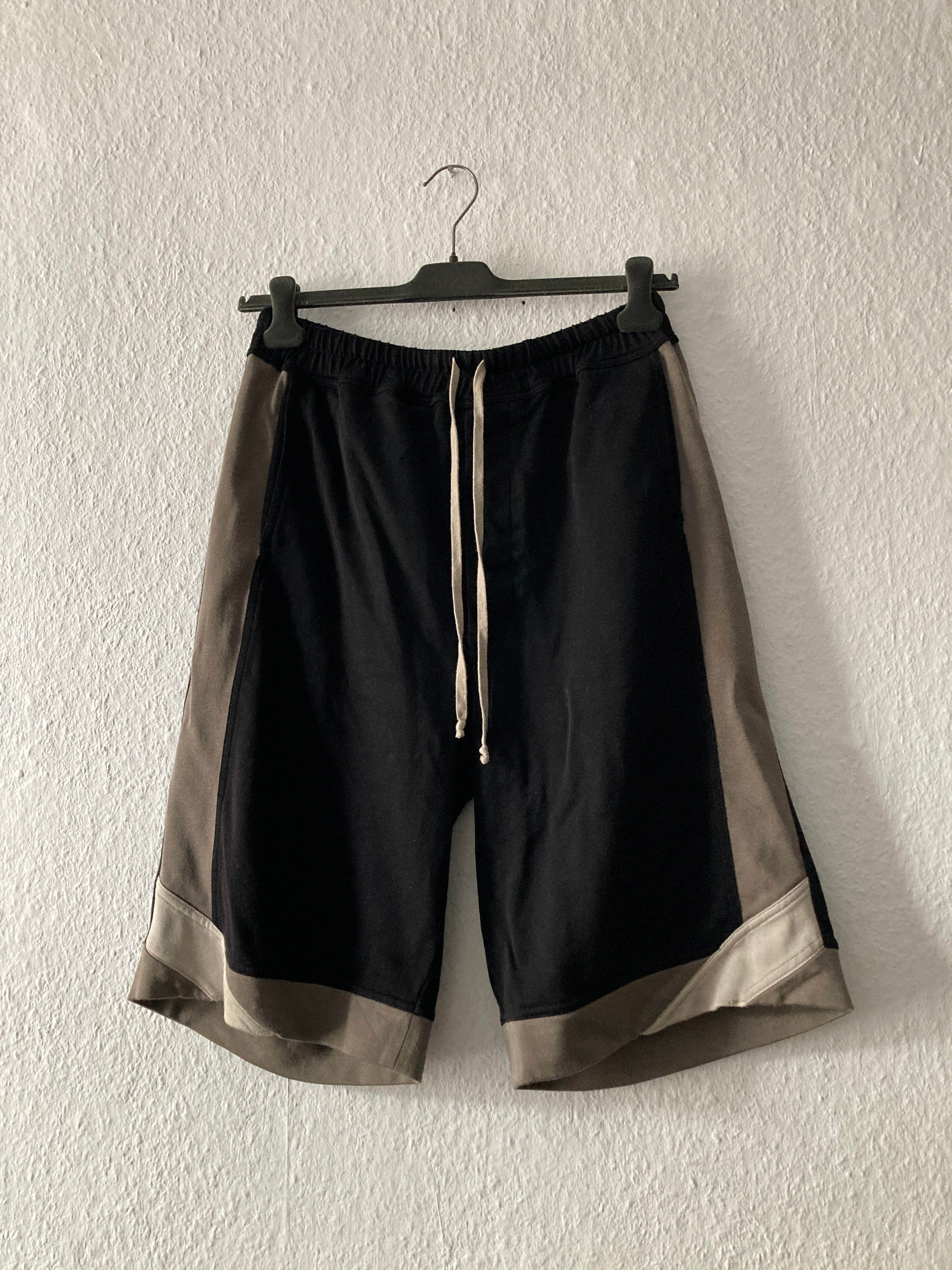 F/W 19 "LARRY" Karloff Viscose & Cotton Jersey Pod Shorts IT48/M/US32